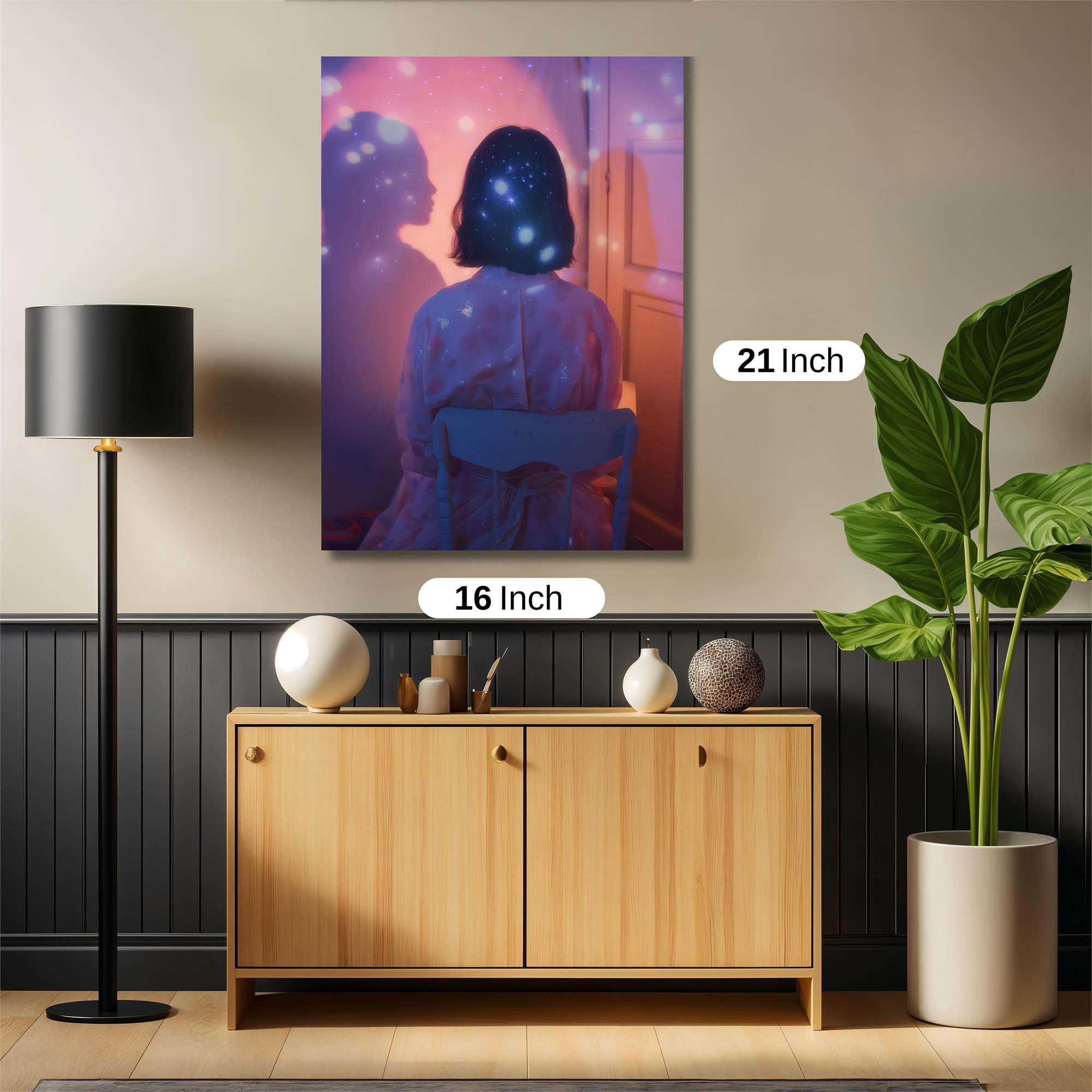 Starry Reflection Safe Wall Magnetic / M