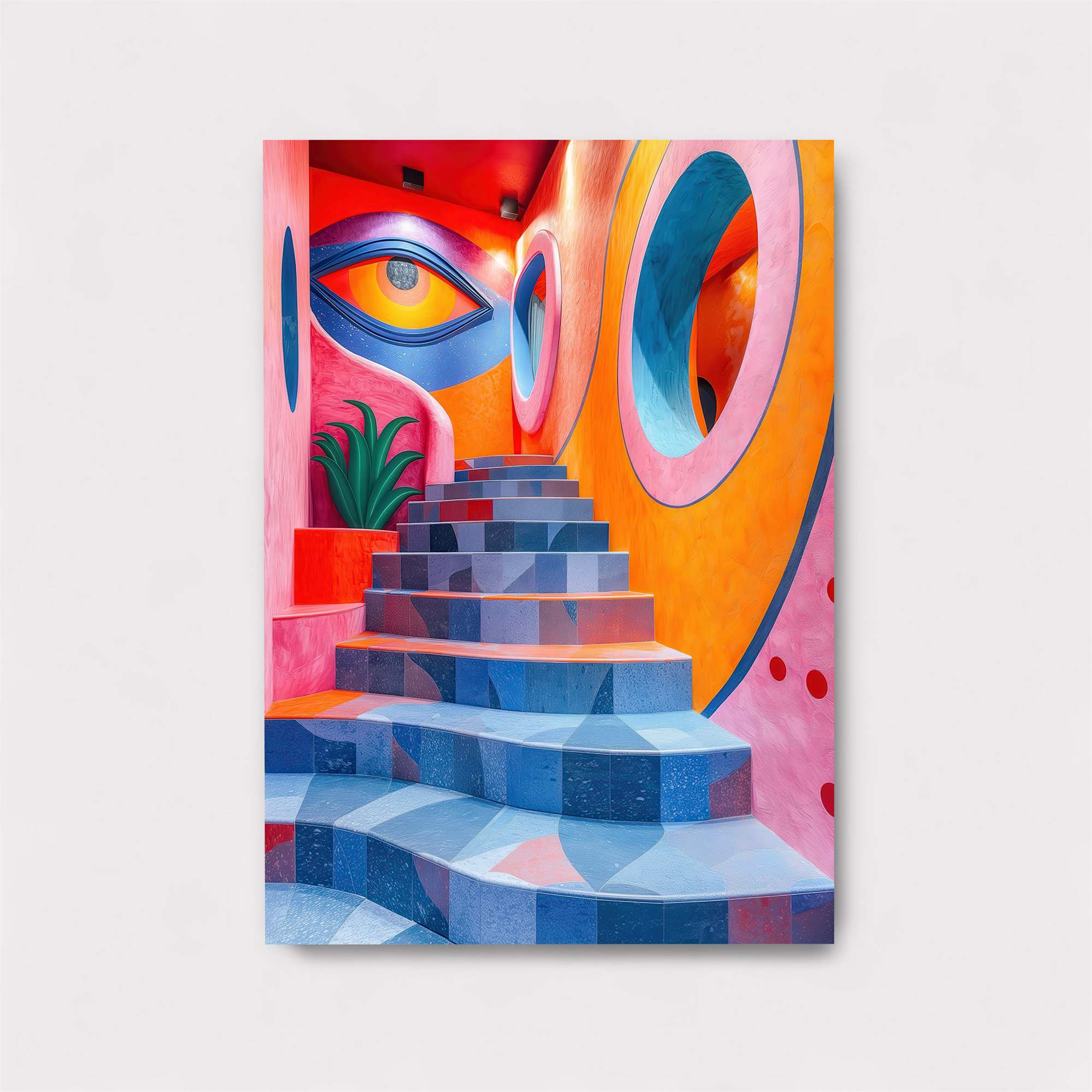 Psychedelic Ascent Safe Wall Magnetic / M