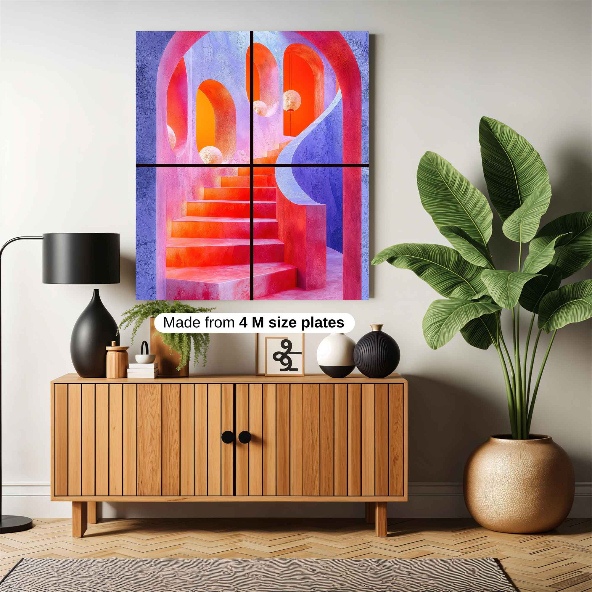 Stairway Dreamscape Safe Wall Magnetic / M