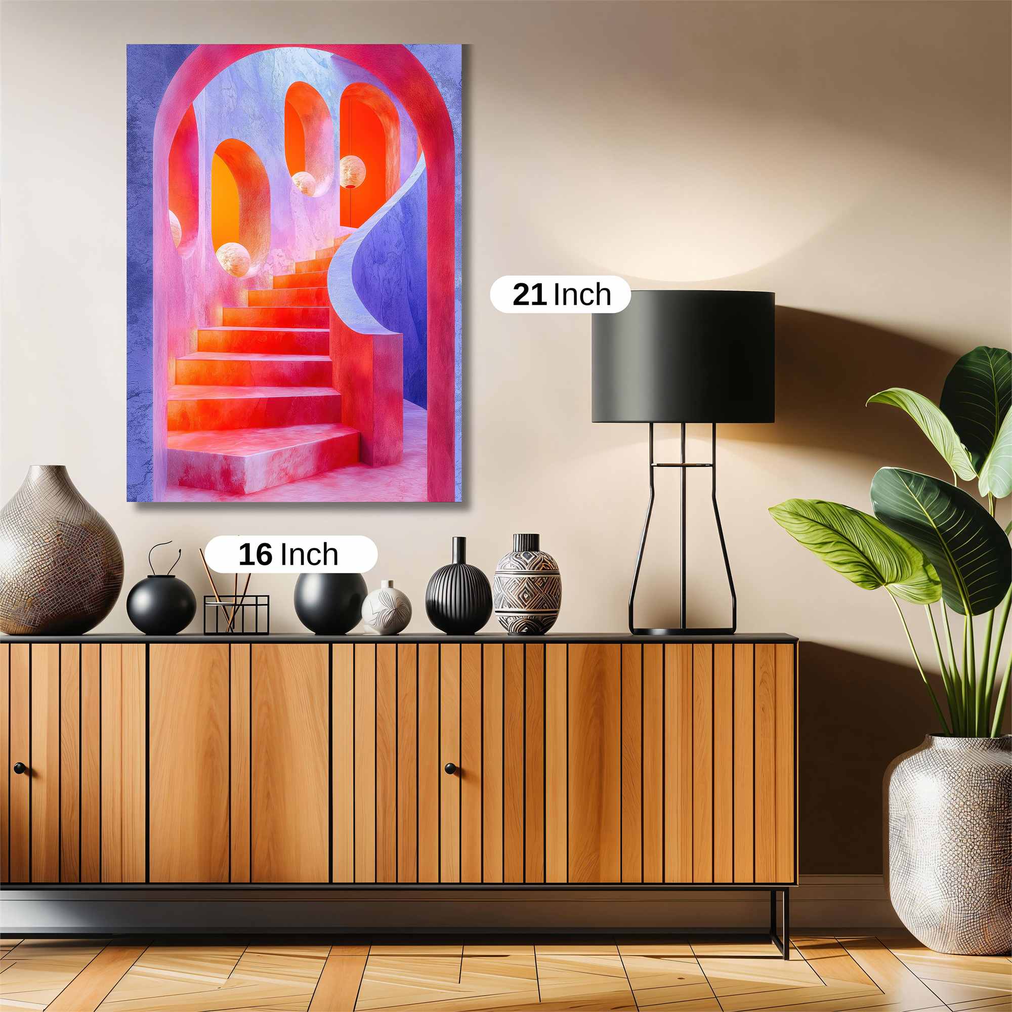 Stairway Dreamscape Safe Wall Magnetic / M