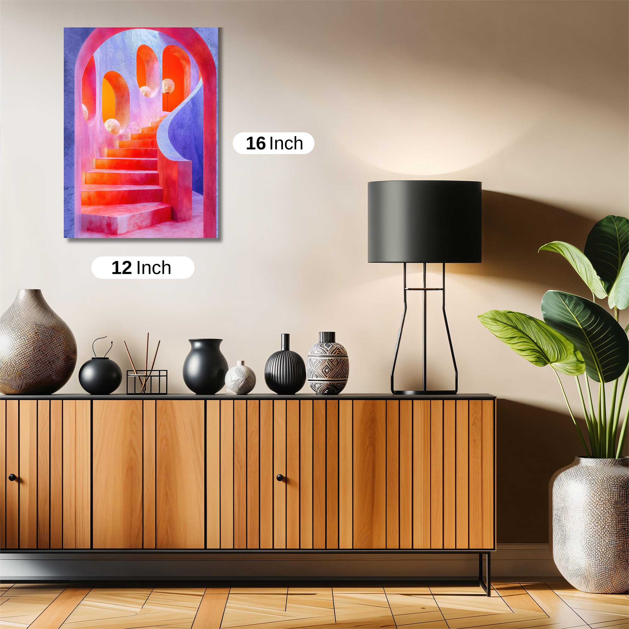 Stairway Dreamscape Safe Wall Magnetic / M