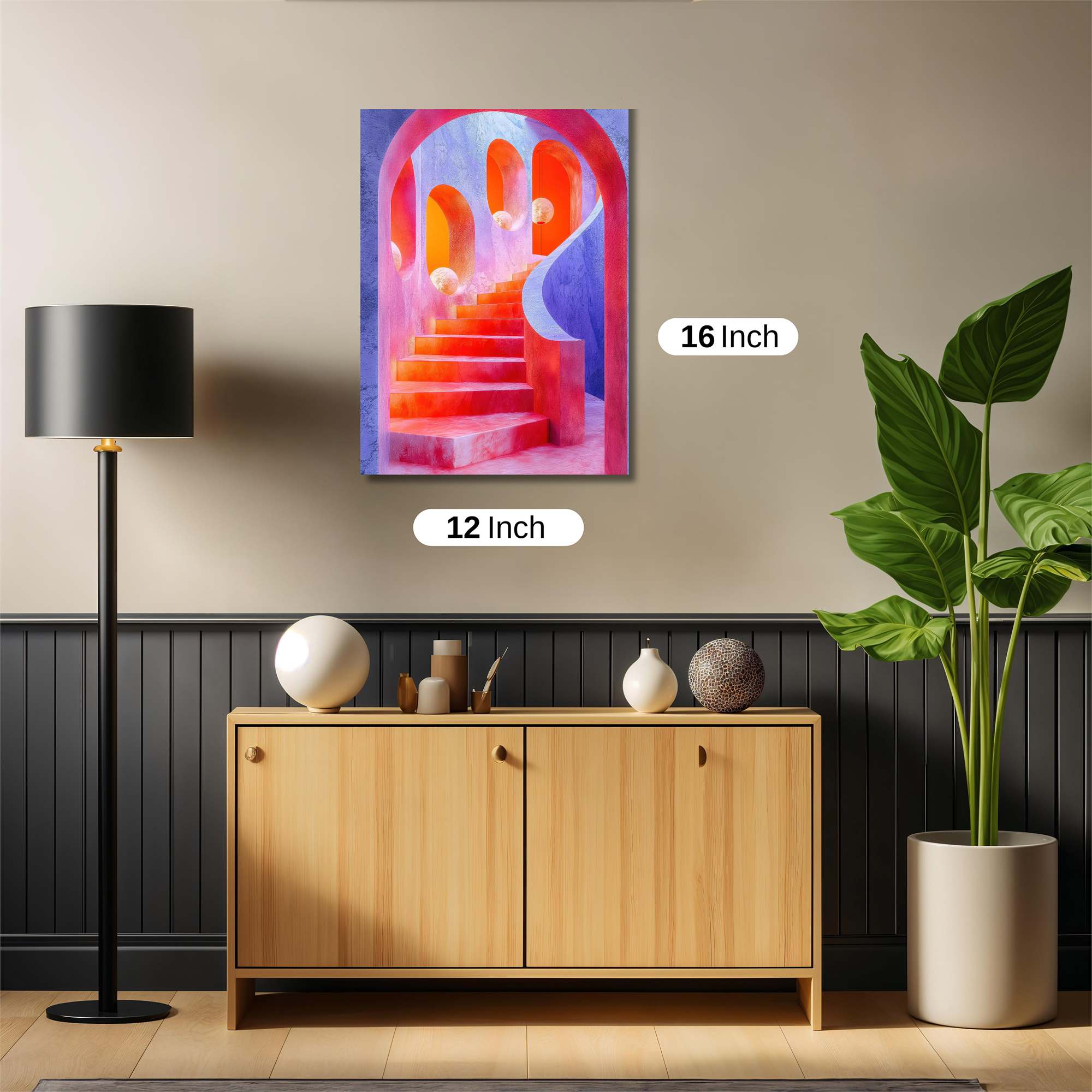 Stairway Dreamscape Safe Wall Magnetic / M