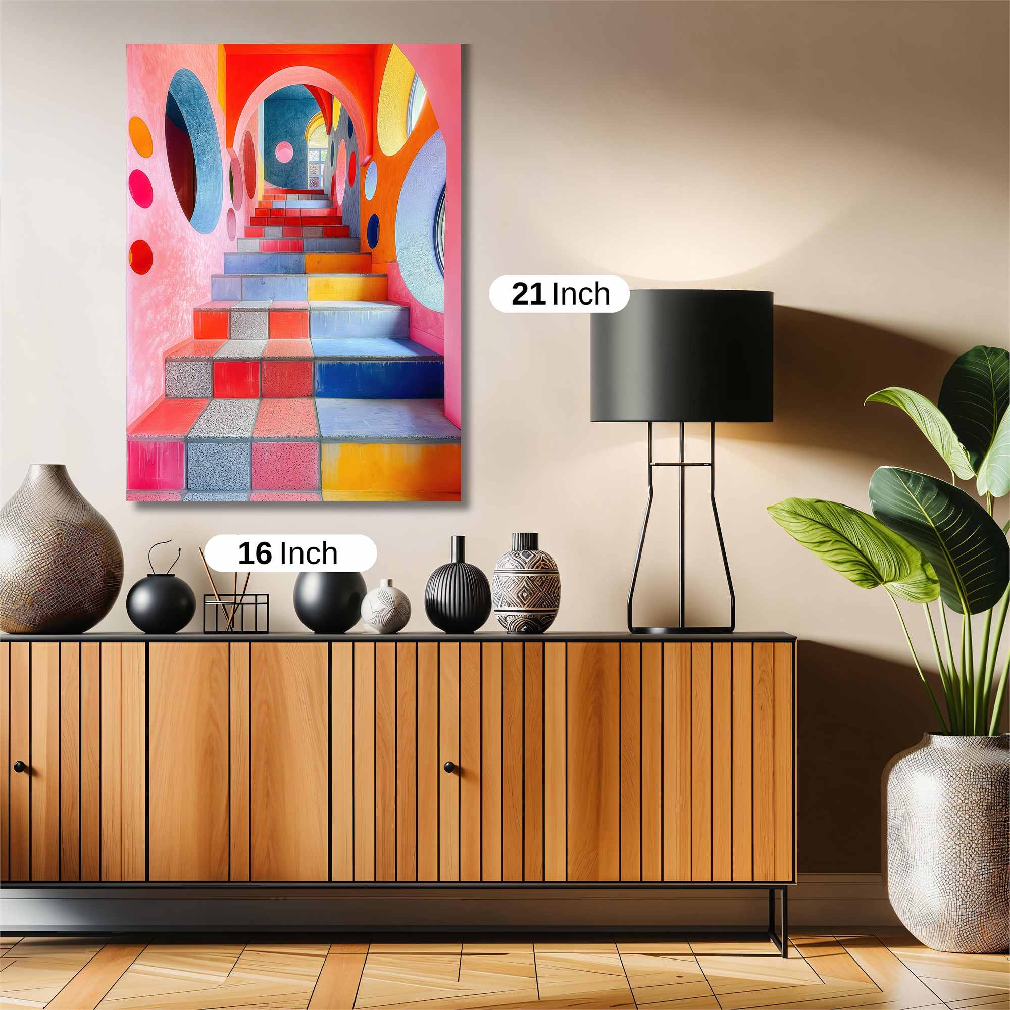 Stairway Whimsy Safe Wall Magnetic / M