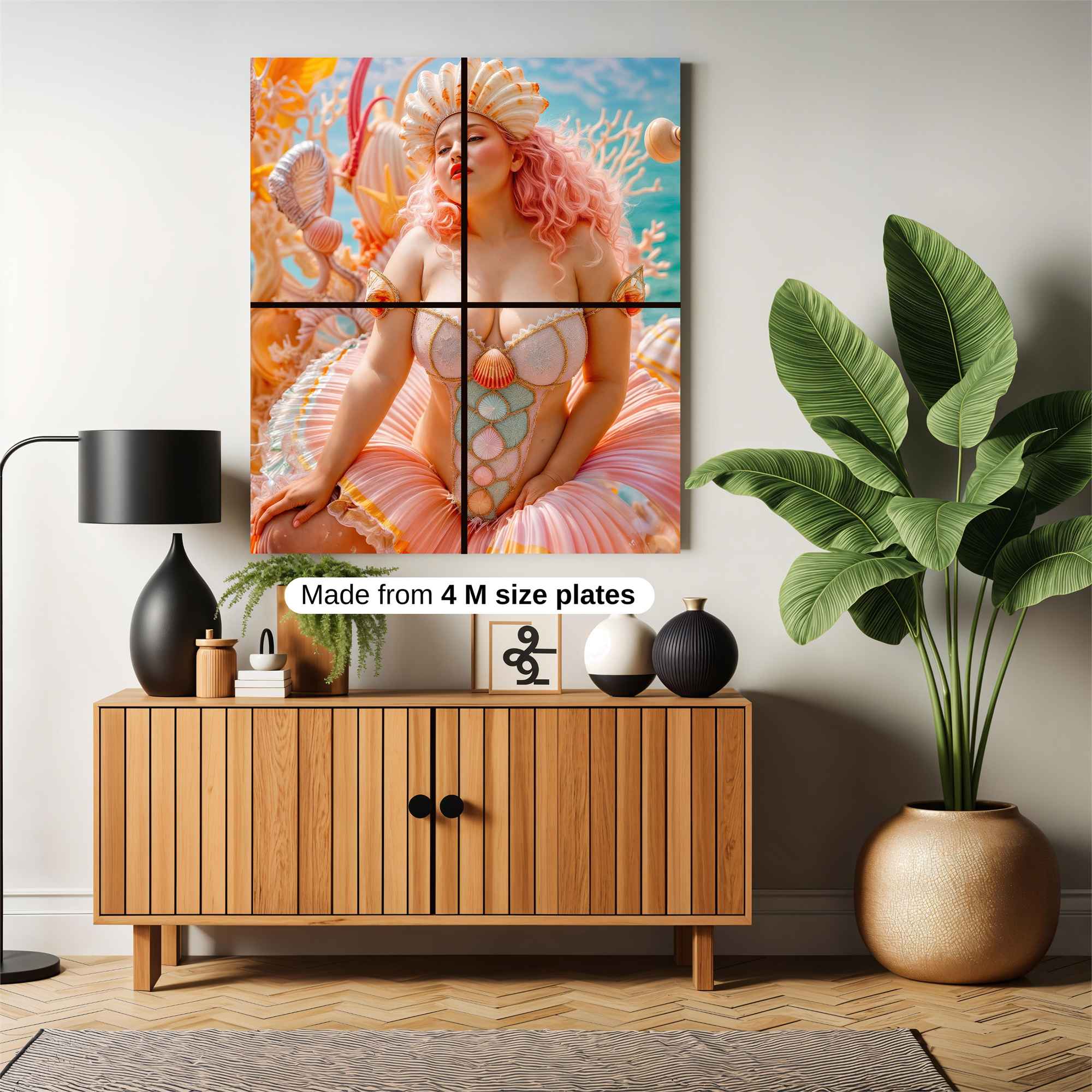 Mermaid Enchantment Safe Wall Magnetic / M