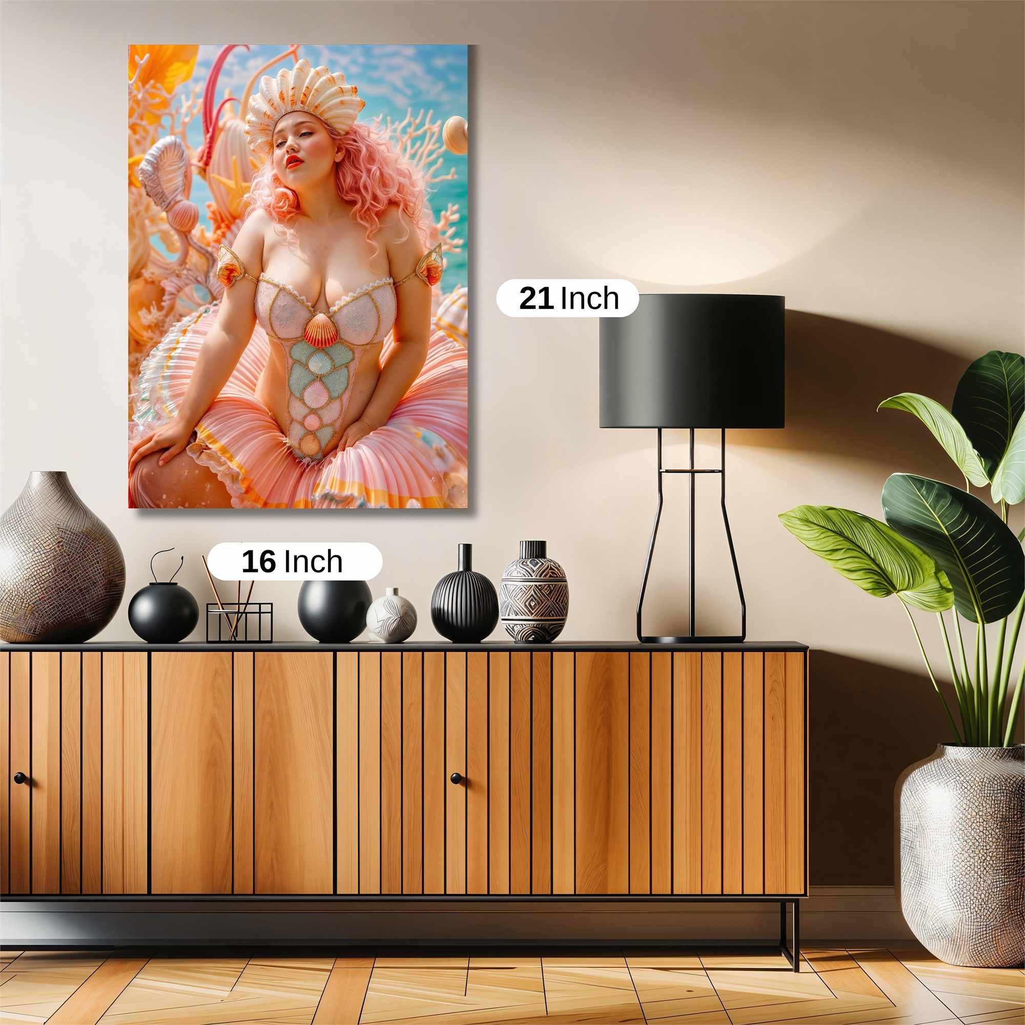 Mermaid Enchantment Safe Wall Magnetic / M