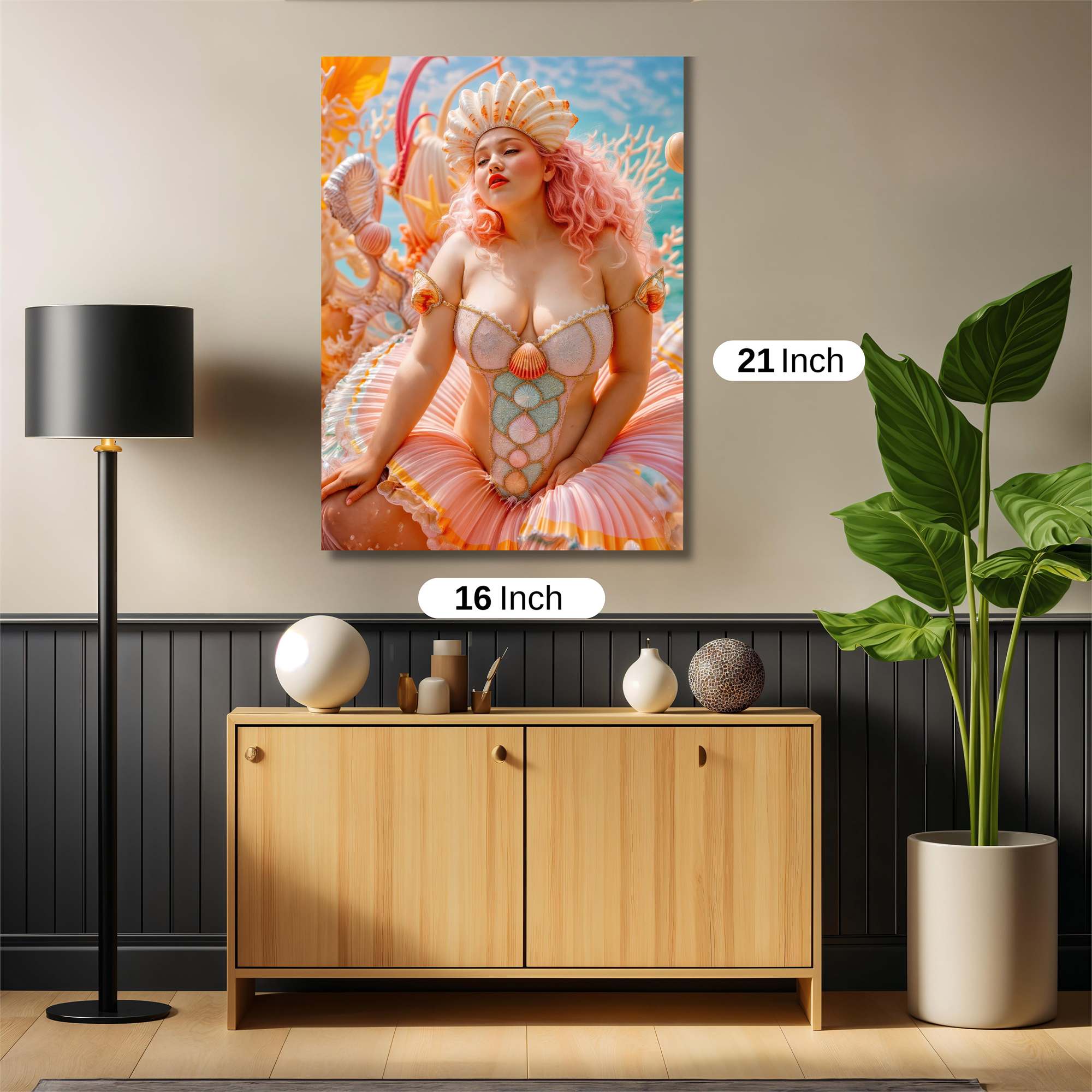 Mermaid Enchantment Safe Wall Magnetic / M