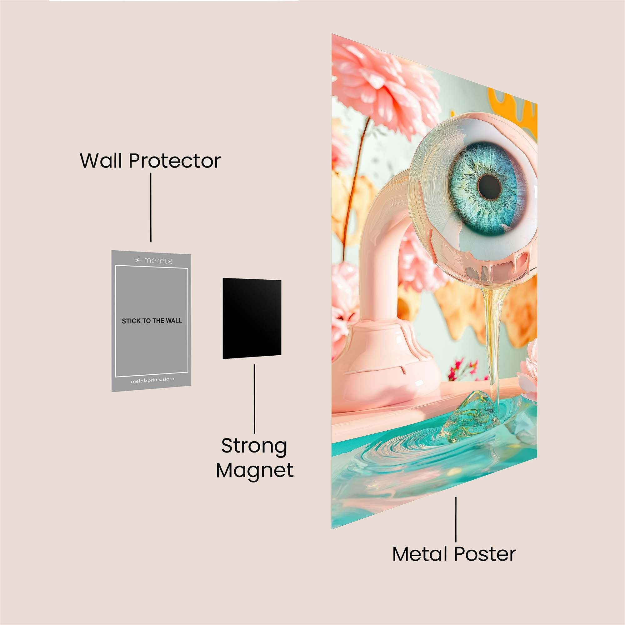 Eye Drizzle Safe Wall Magnetic / M
