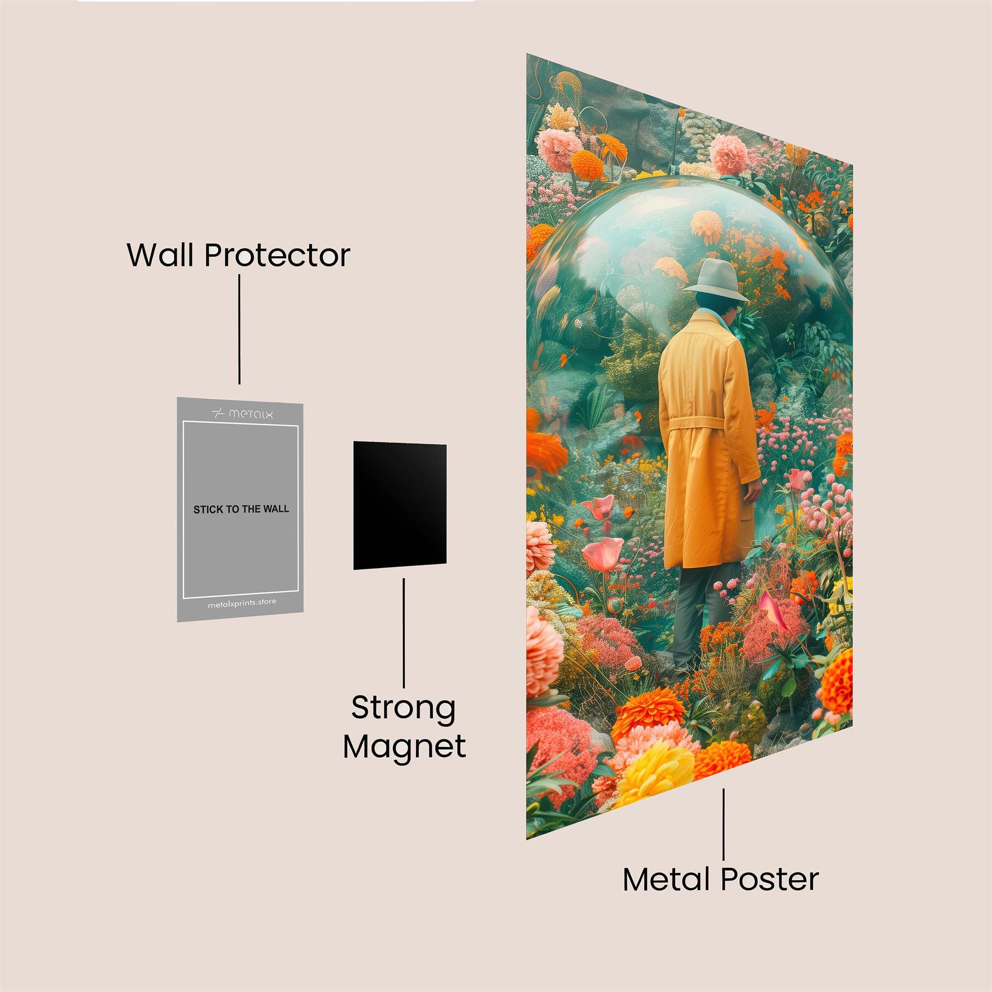 Dreamer's Haven Safe Wall Magnetic / M