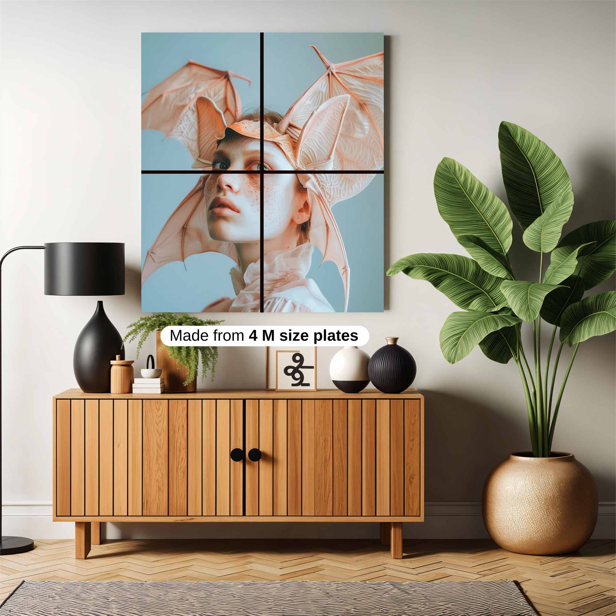 Bat Whimsy Safe Wall Magnetic / M