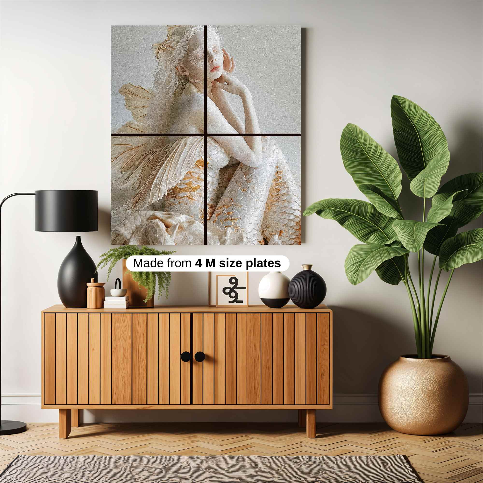 Mermaid Serenity Safe Wall Magnetic / M