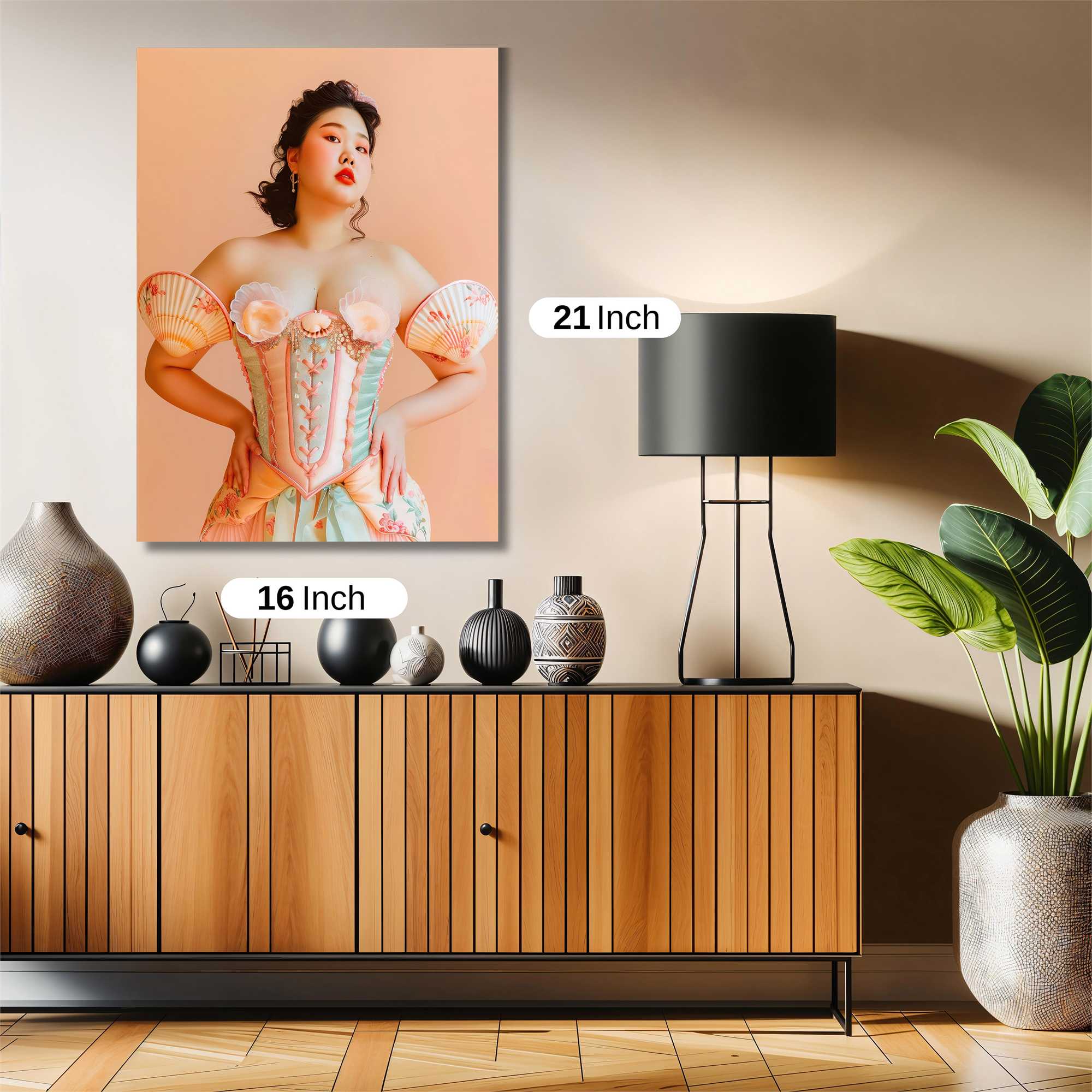 Seashell Elegance Safe Wall Magnetic / M