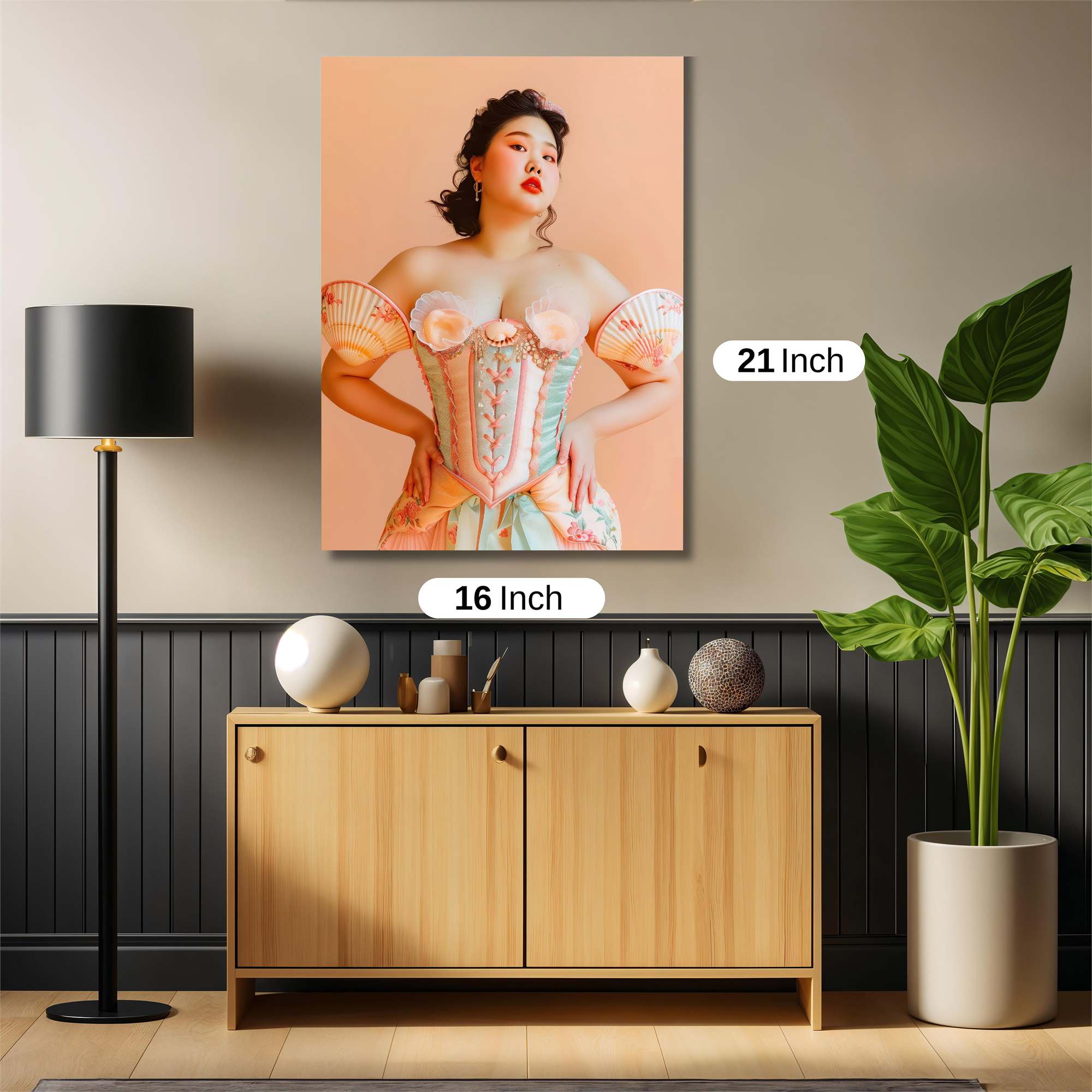 Seashell Elegance Safe Wall Magnetic / M
