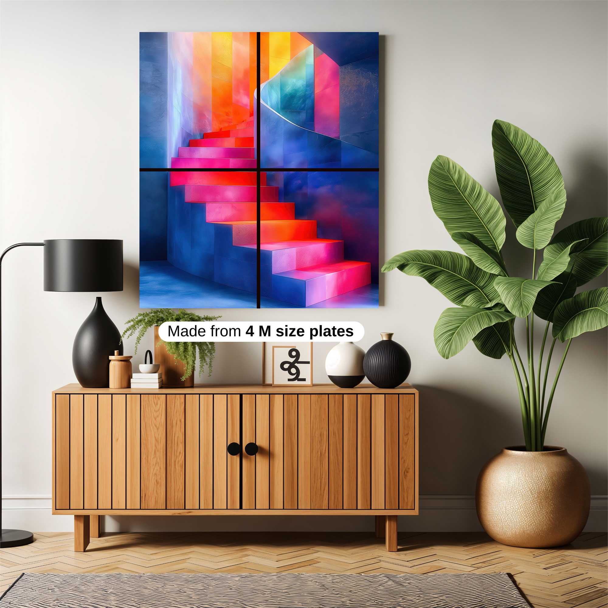 Rainbow Ascent Safe Wall Magnetic / M