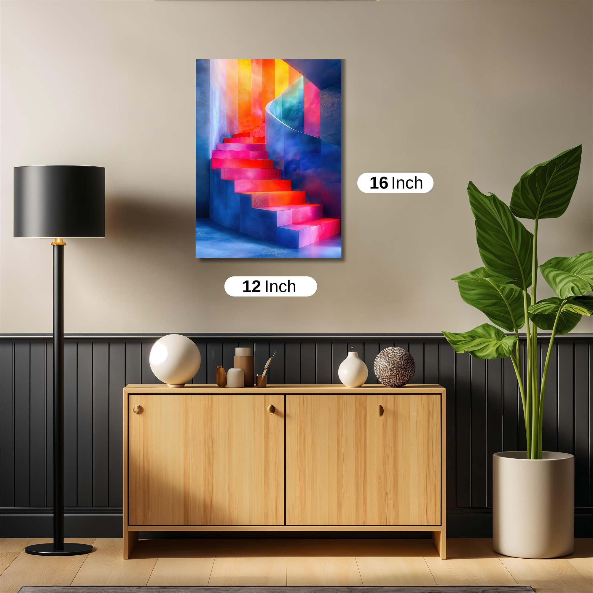 Rainbow Ascent Safe Wall Magnetic / M