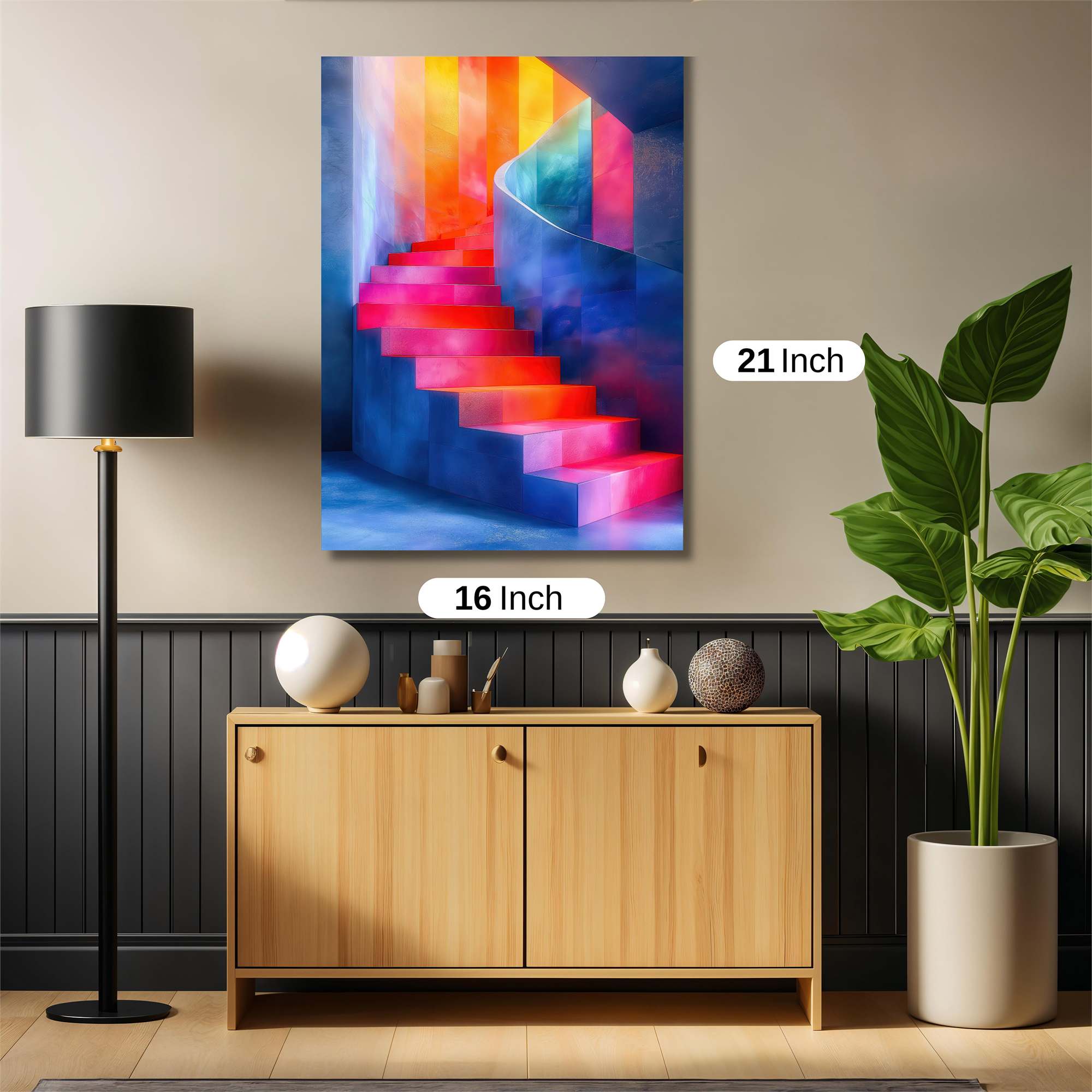 Rainbow Ascent Safe Wall Magnetic / M