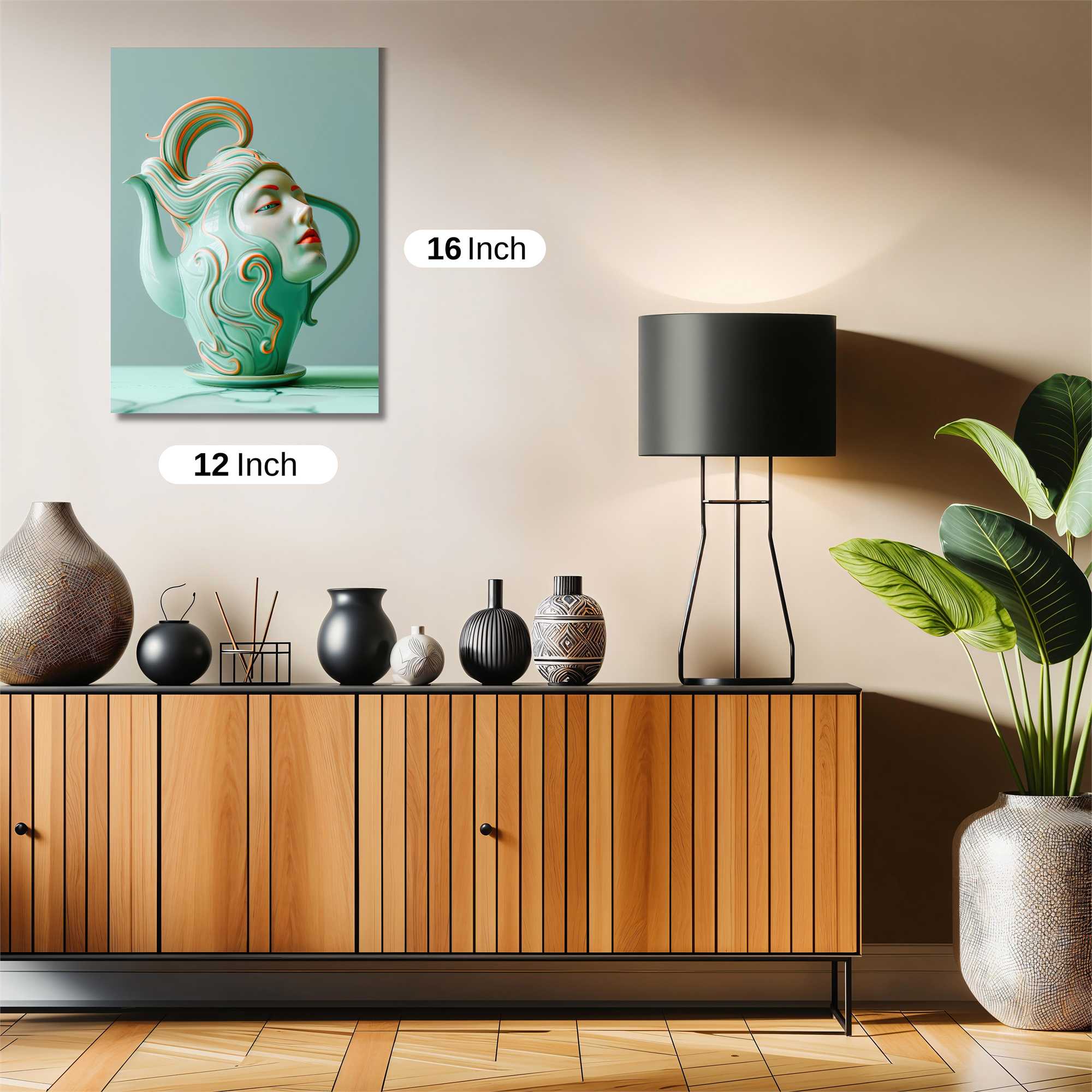 Teapot Enigma Safe Wall Magnetic / M