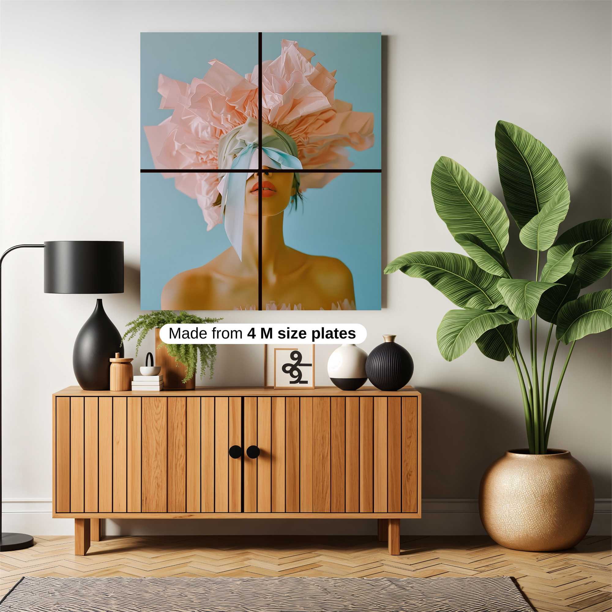 Flower Whimsy Safe Wall Magnetic / M