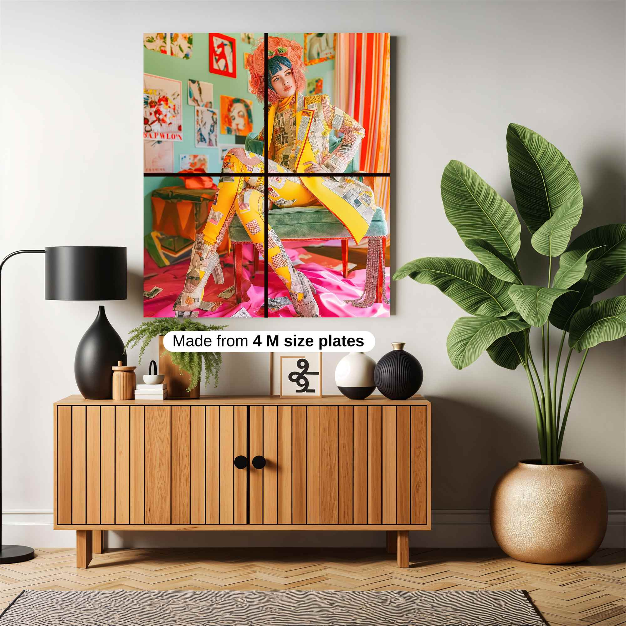 Pop Whimsy Safe Wall Magnetic / M