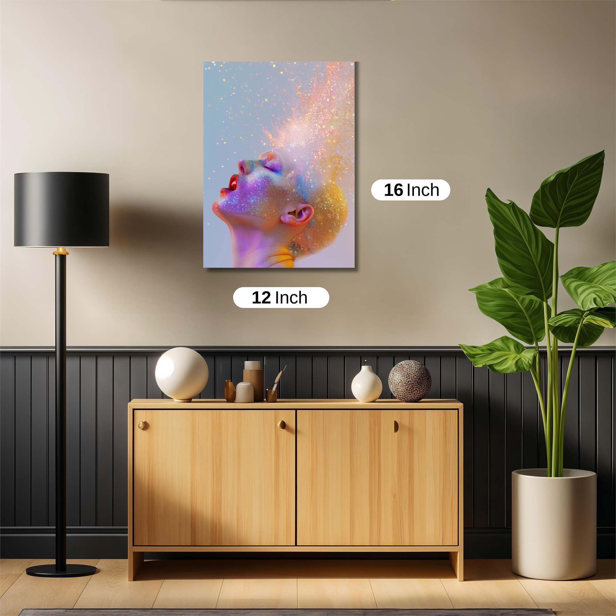 Glitter Euphoria Safe Wall Magnetic / M