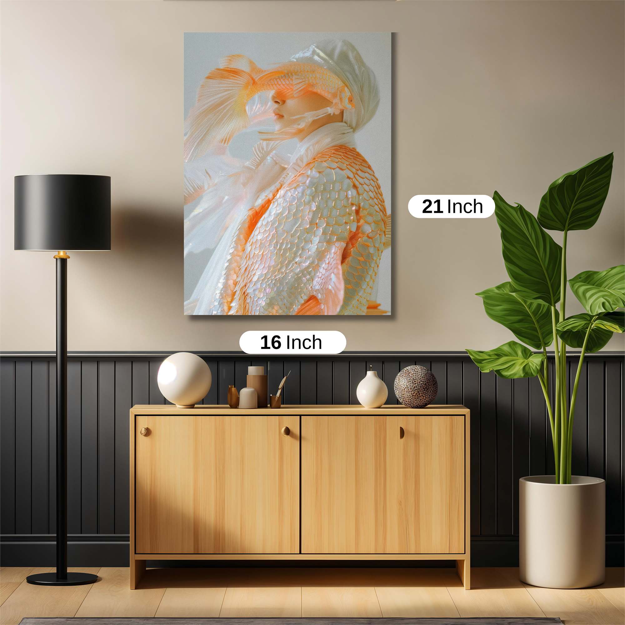 Koi Elegance Safe Wall Magnetic / M
