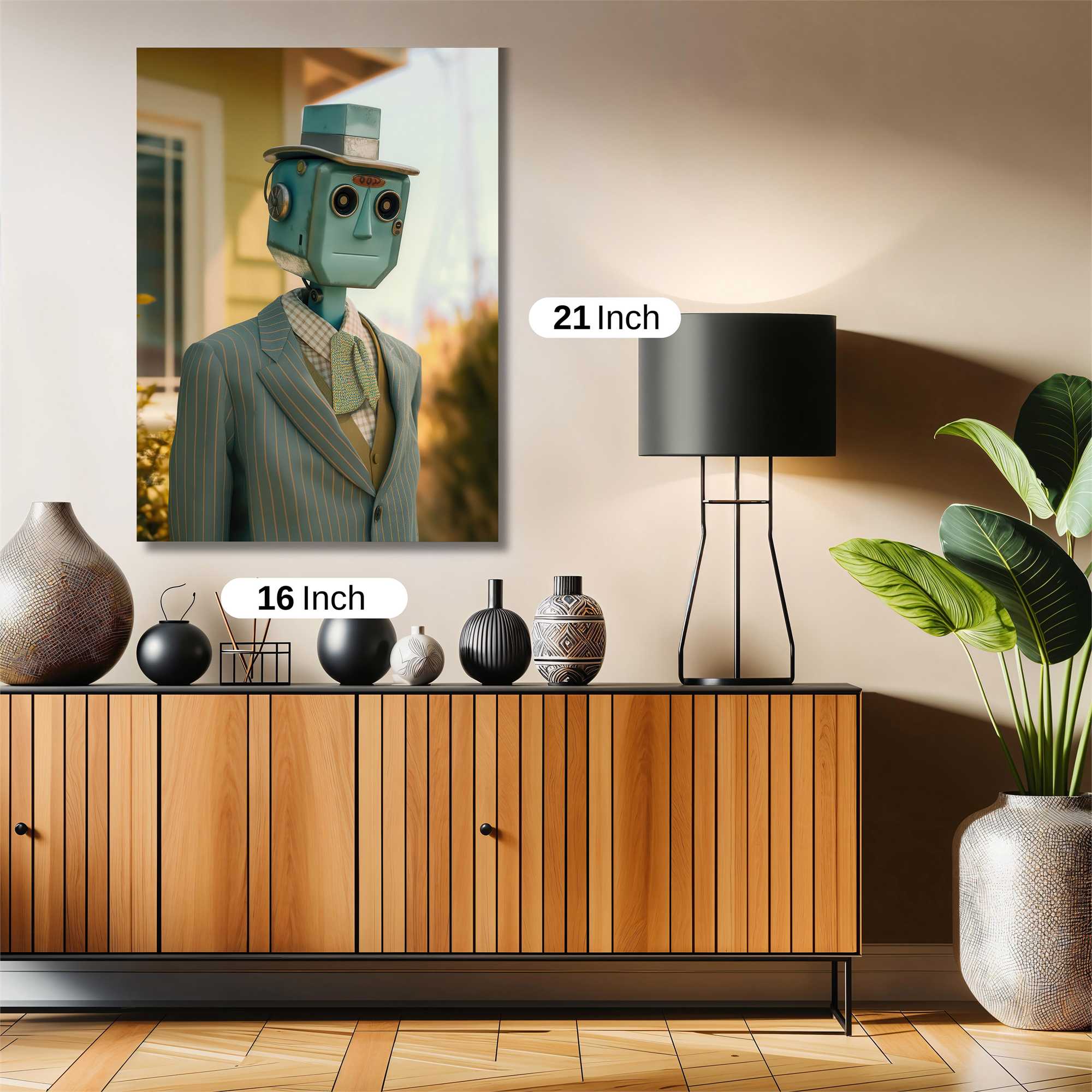 Robot Whimsy Safe Wall Magnetic / M