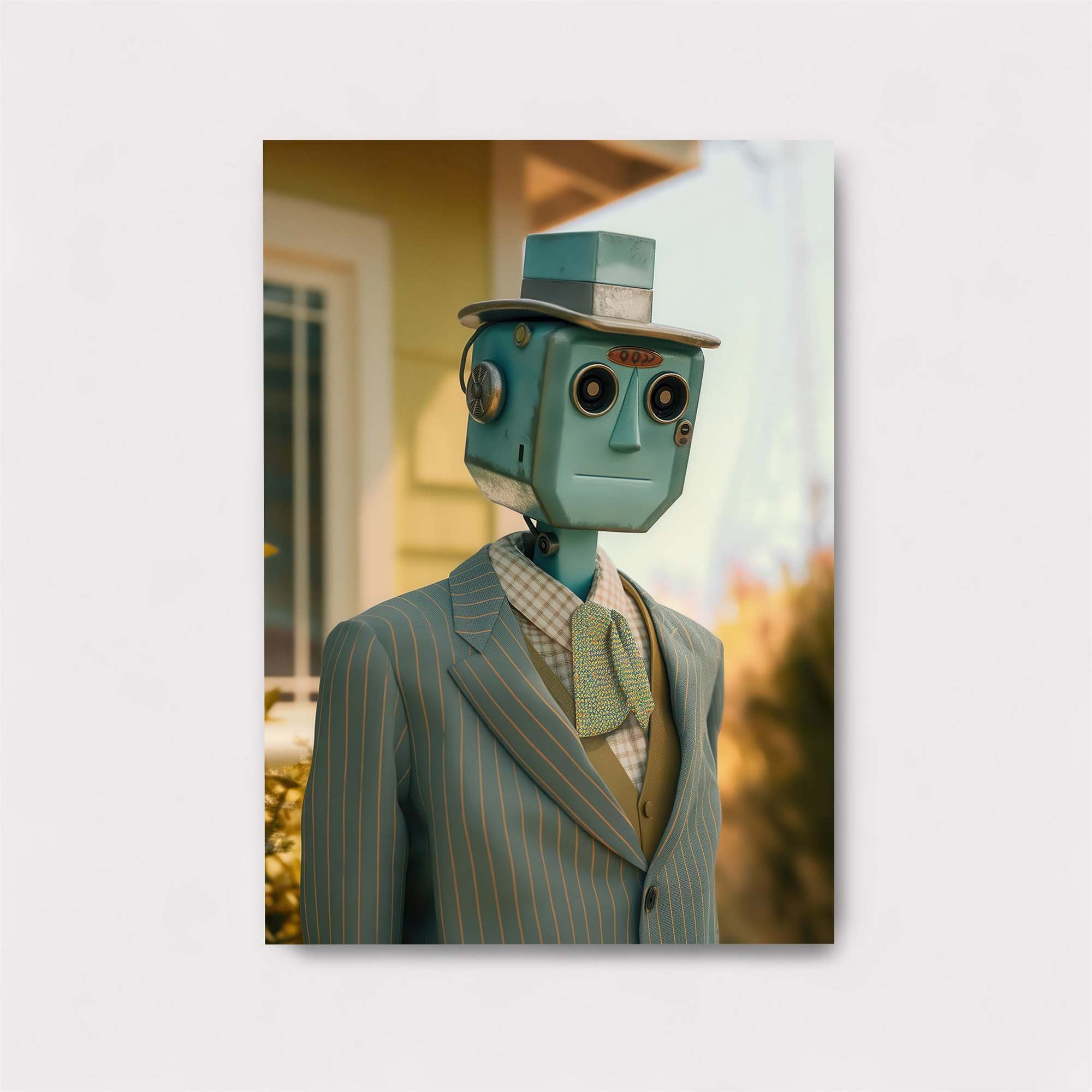 Robot Whimsy Safe Wall Magnetic / M