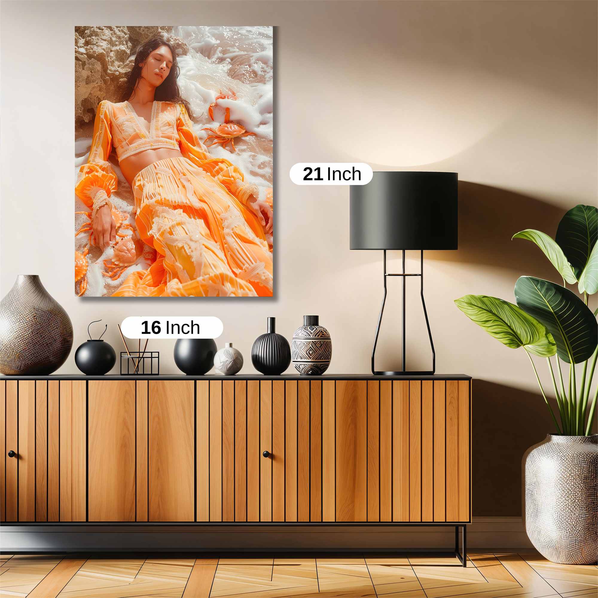 Sunset Serenity Safe Wall Magnetic / M