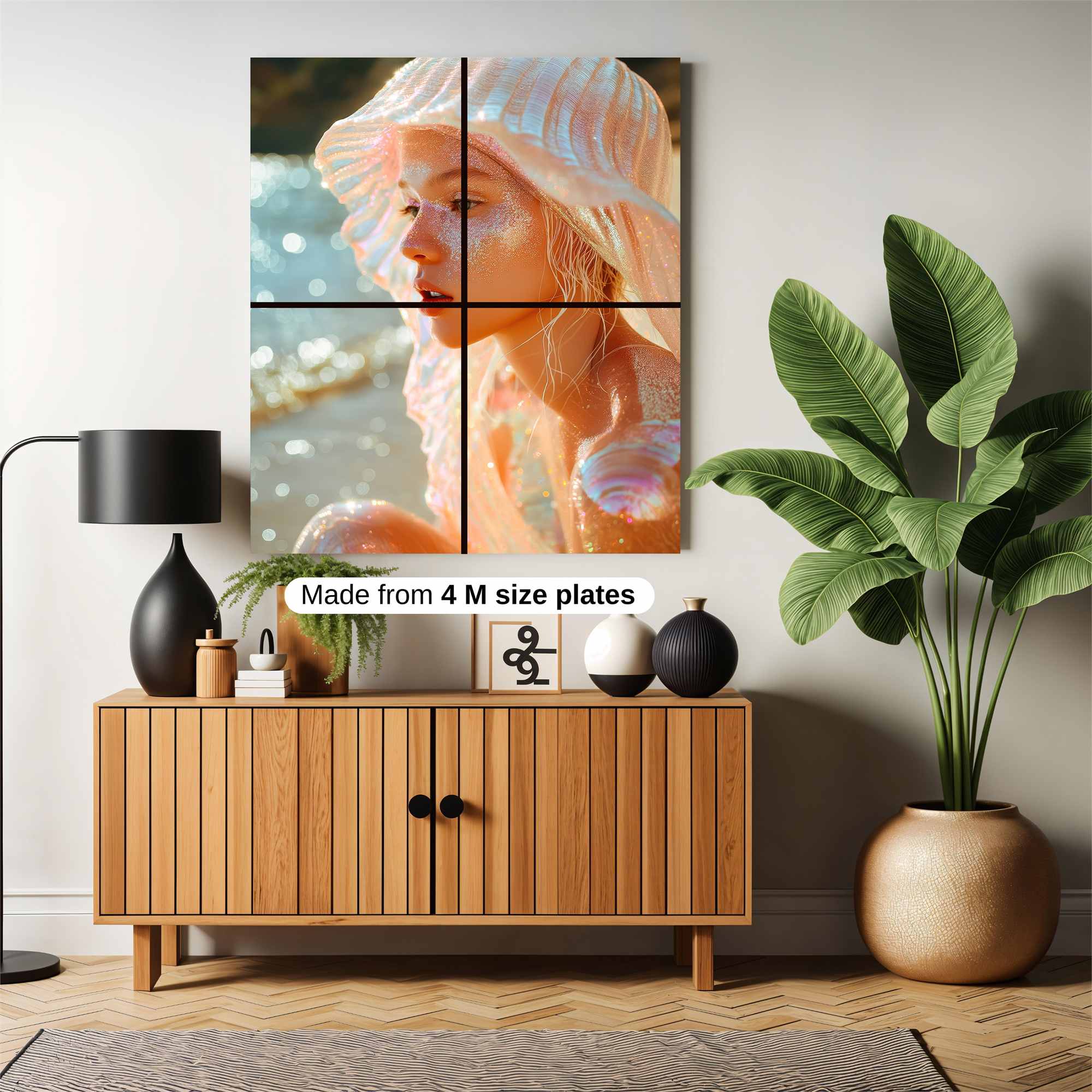 Mermaid Dream Safe Wall Magnetic / M