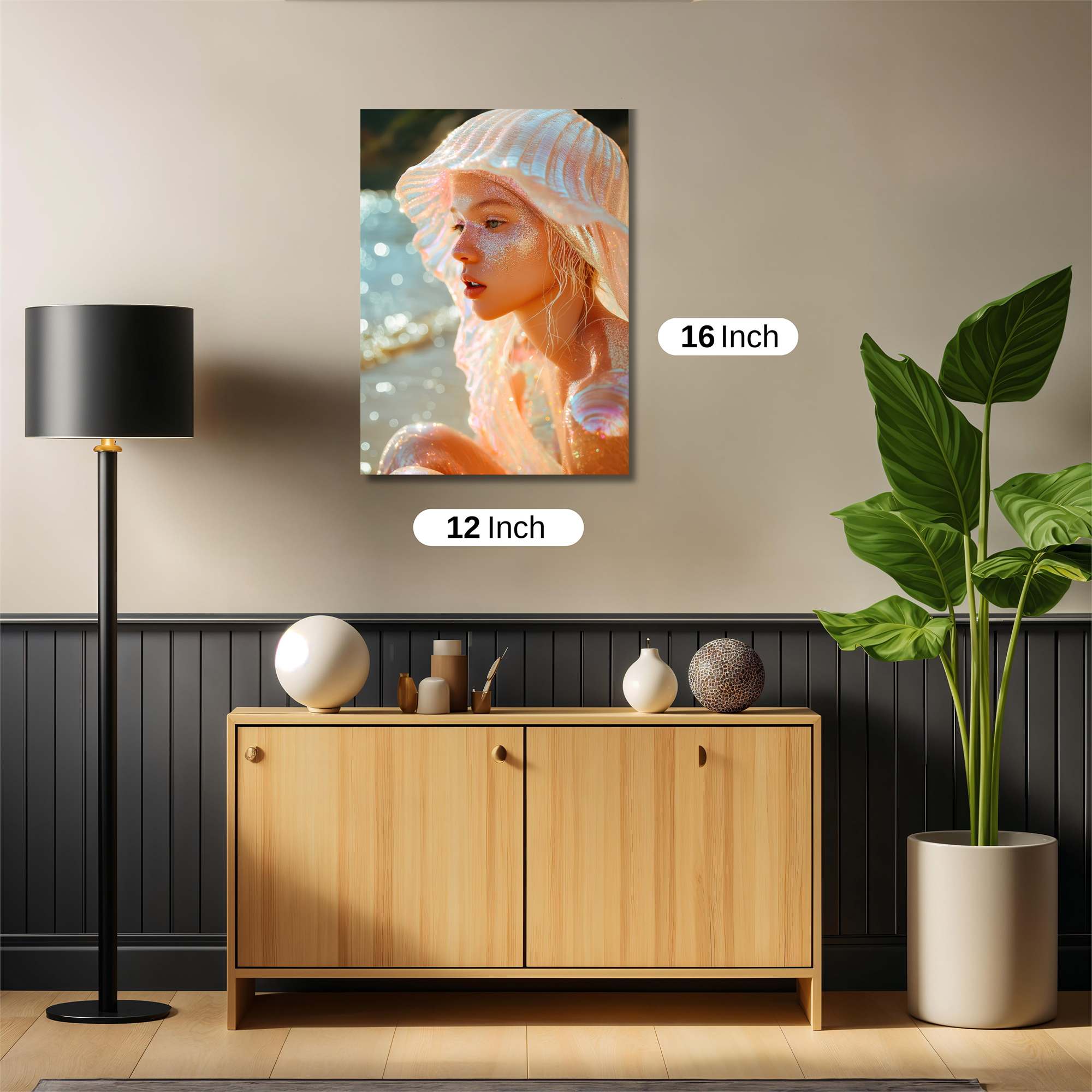 Mermaid Dream Safe Wall Magnetic / M