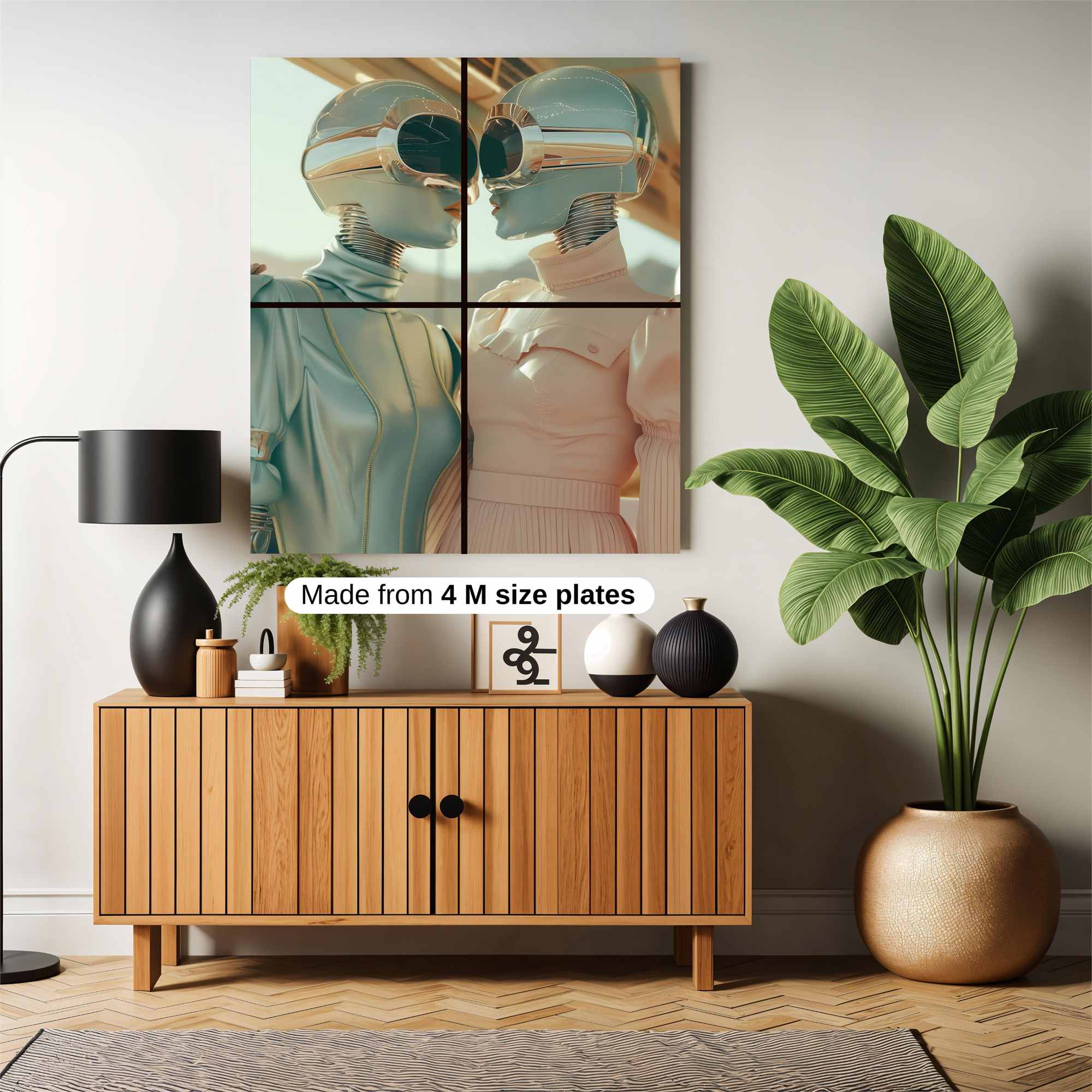 Robots Dreamy Safe Wall Magnetic / M