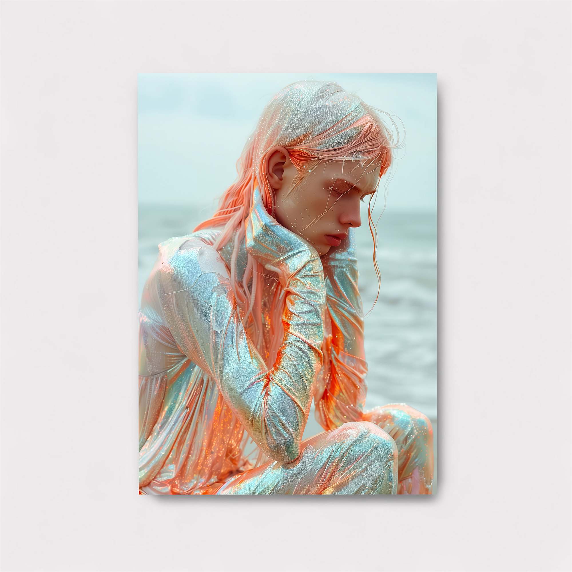 Mermaid Melancholy Safe Wall Magnetic / M