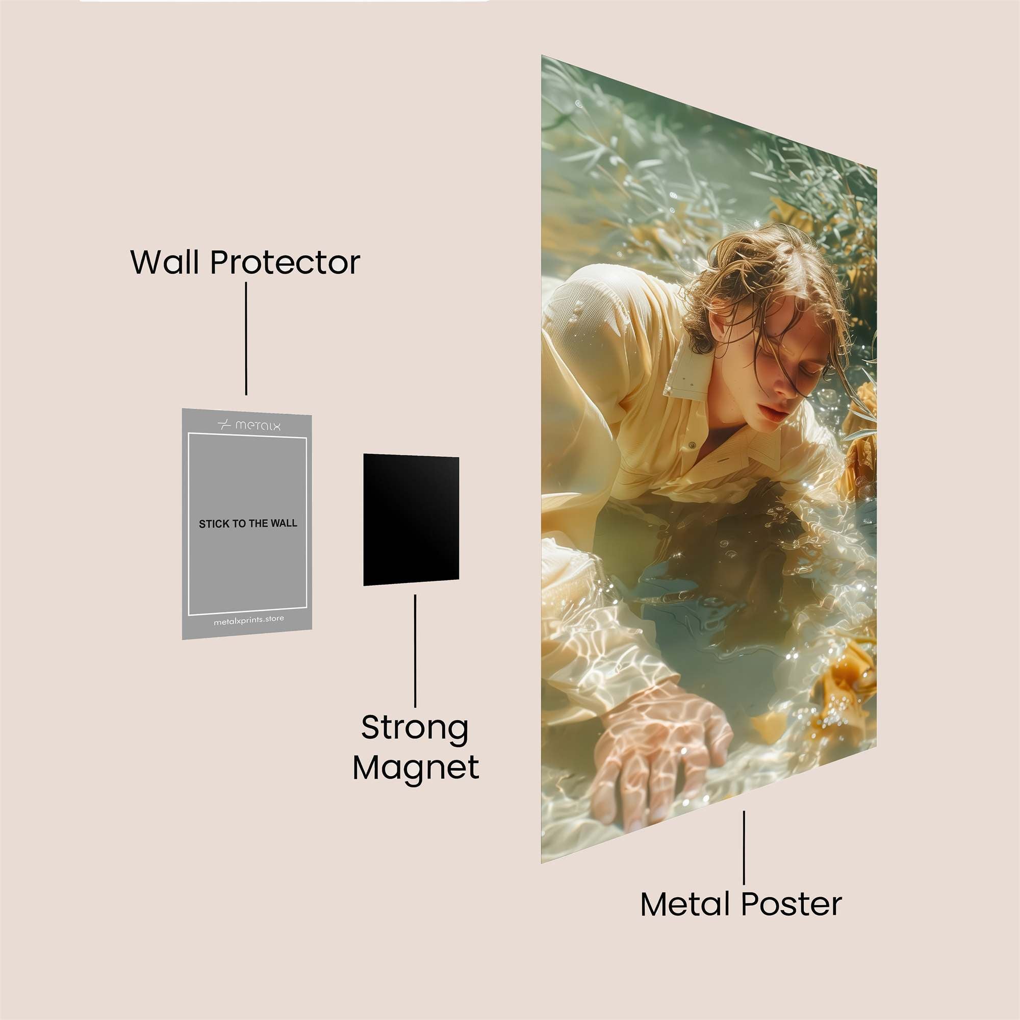 Tranquil Dive Safe Wall Magnetic / M