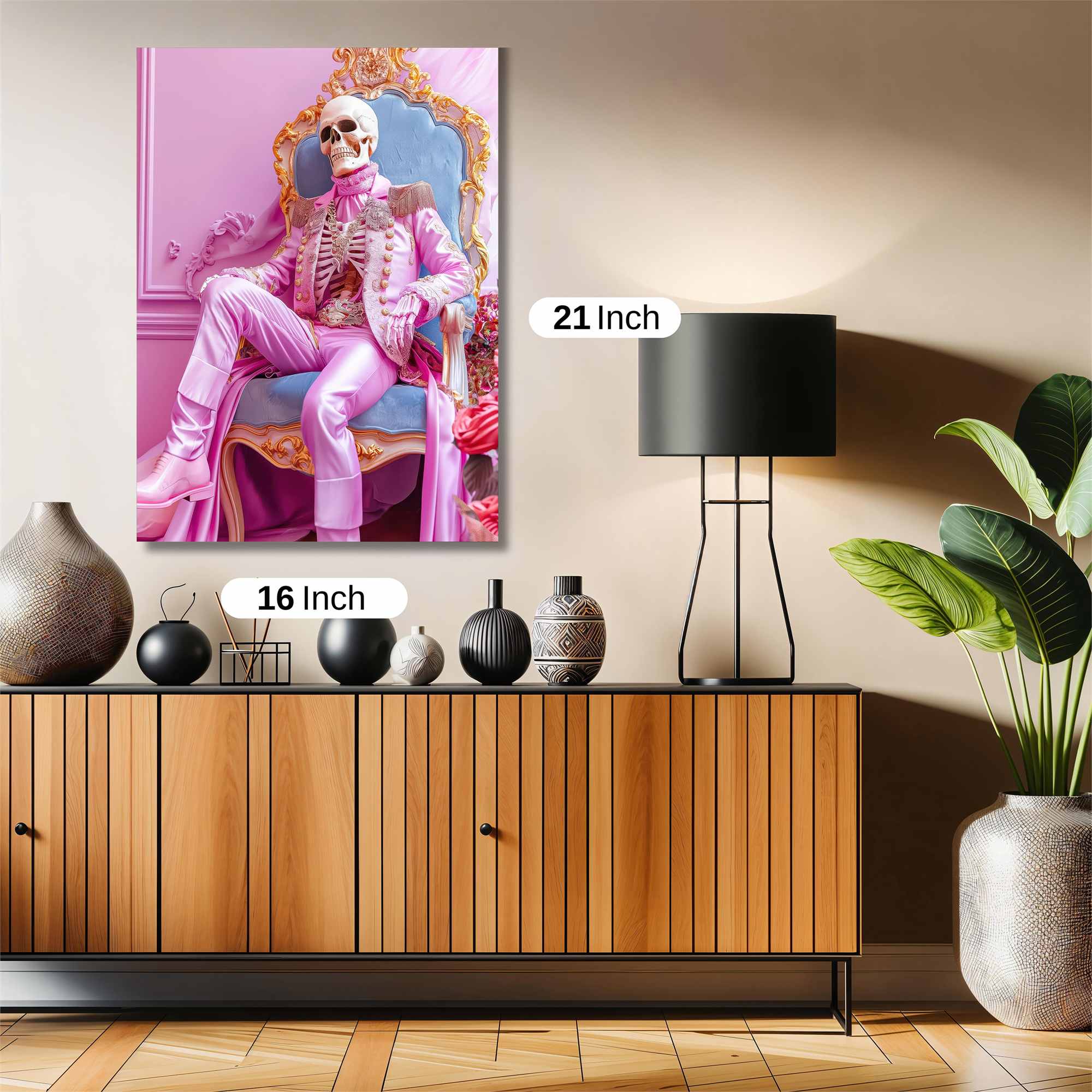 Skeleton Royalty Safe Wall Magnetic / M