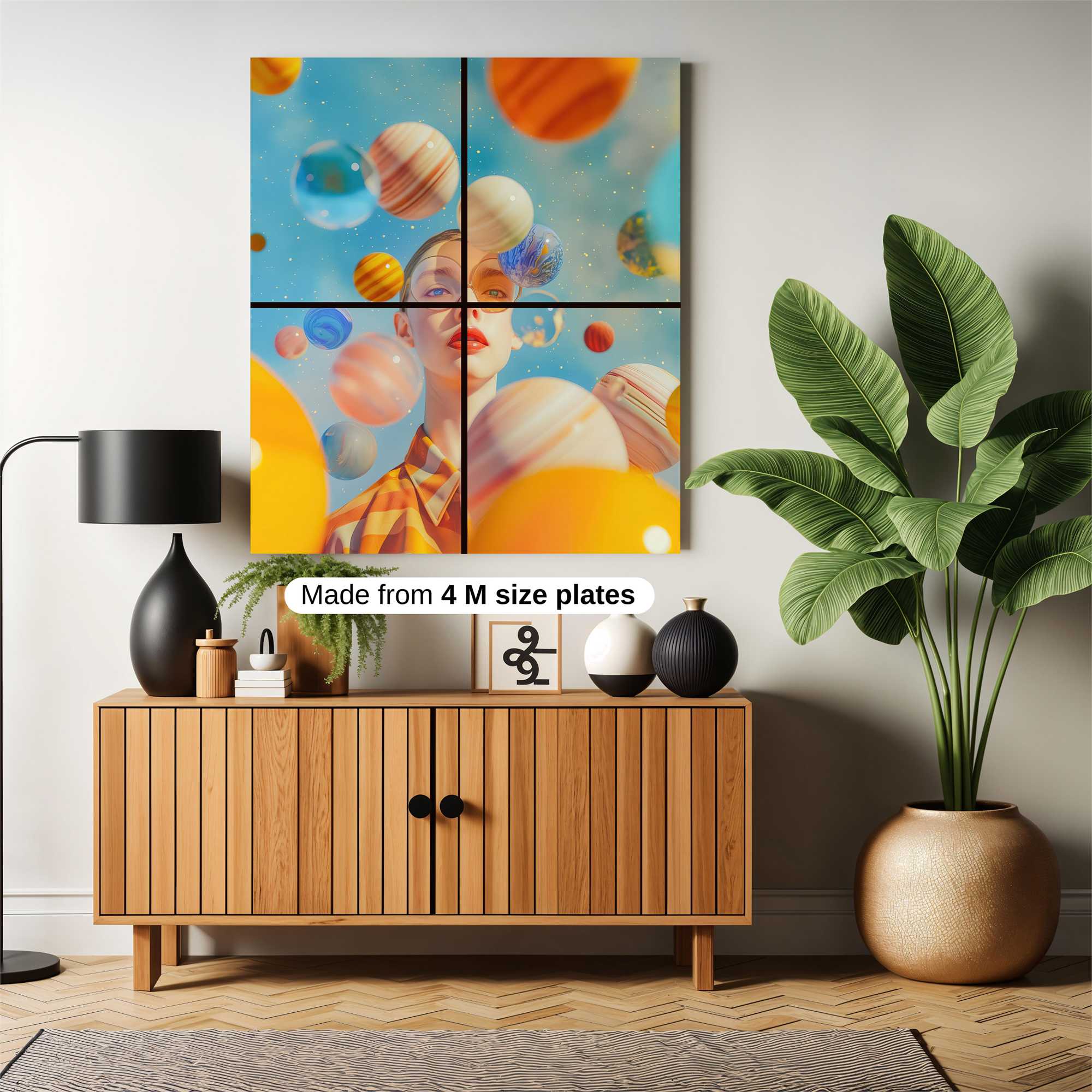 Cosmic Whimsy Safe Wall Magnetic / M
