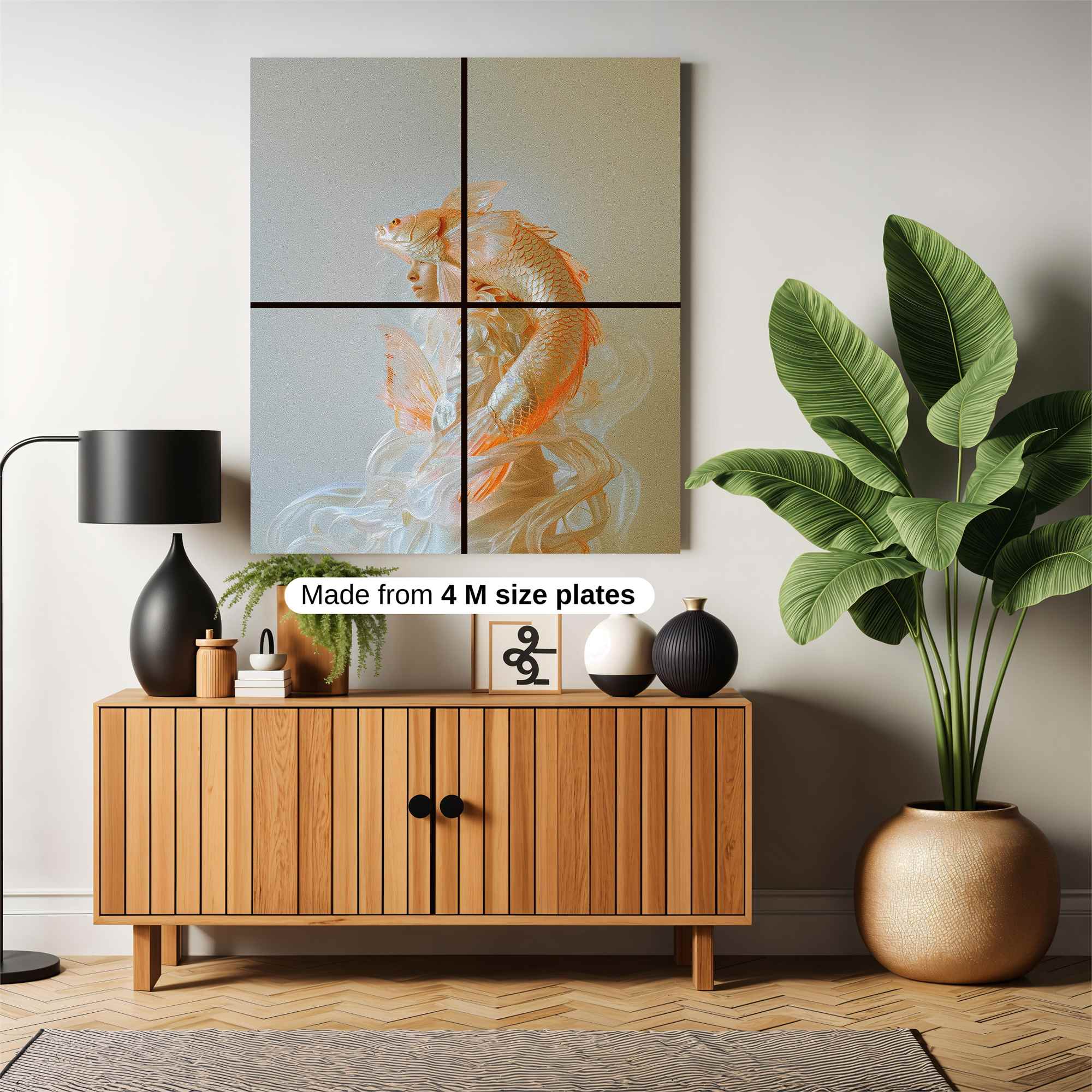 Fish Serenity Safe Wall Magnetic / M