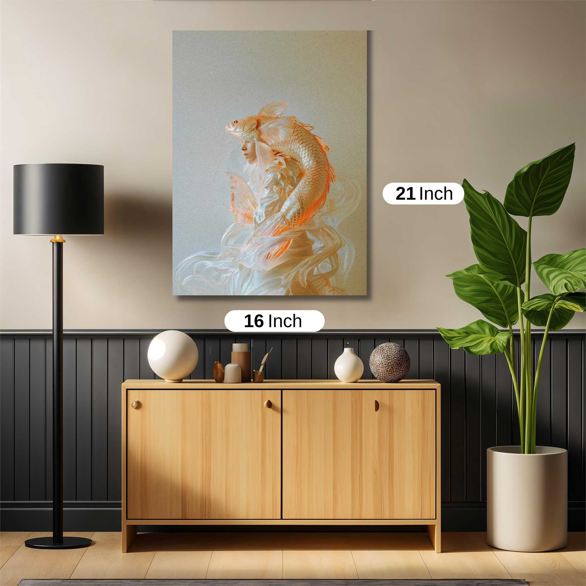 Fish Serenity Safe Wall Magnetic / M