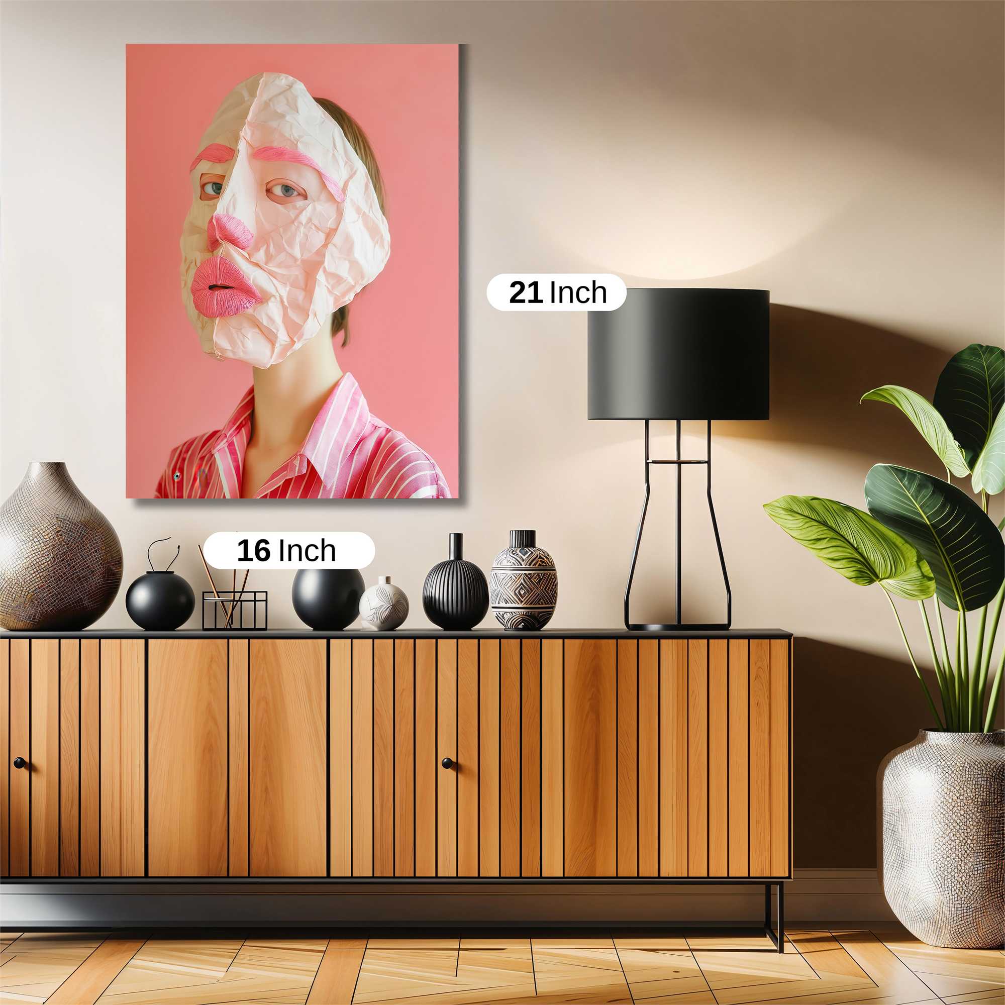Masked Whimsy Safe Wall Magnetic / M