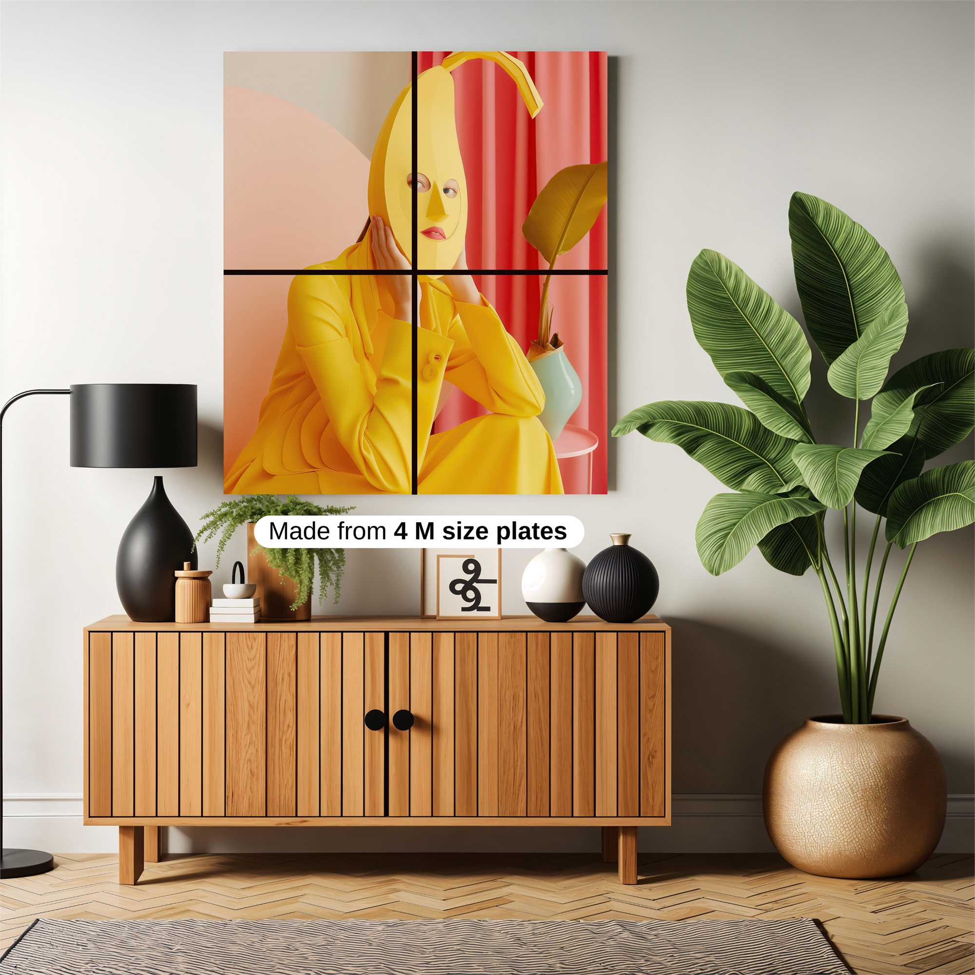 Banana Melancholy Safe Wall Magnetic / M