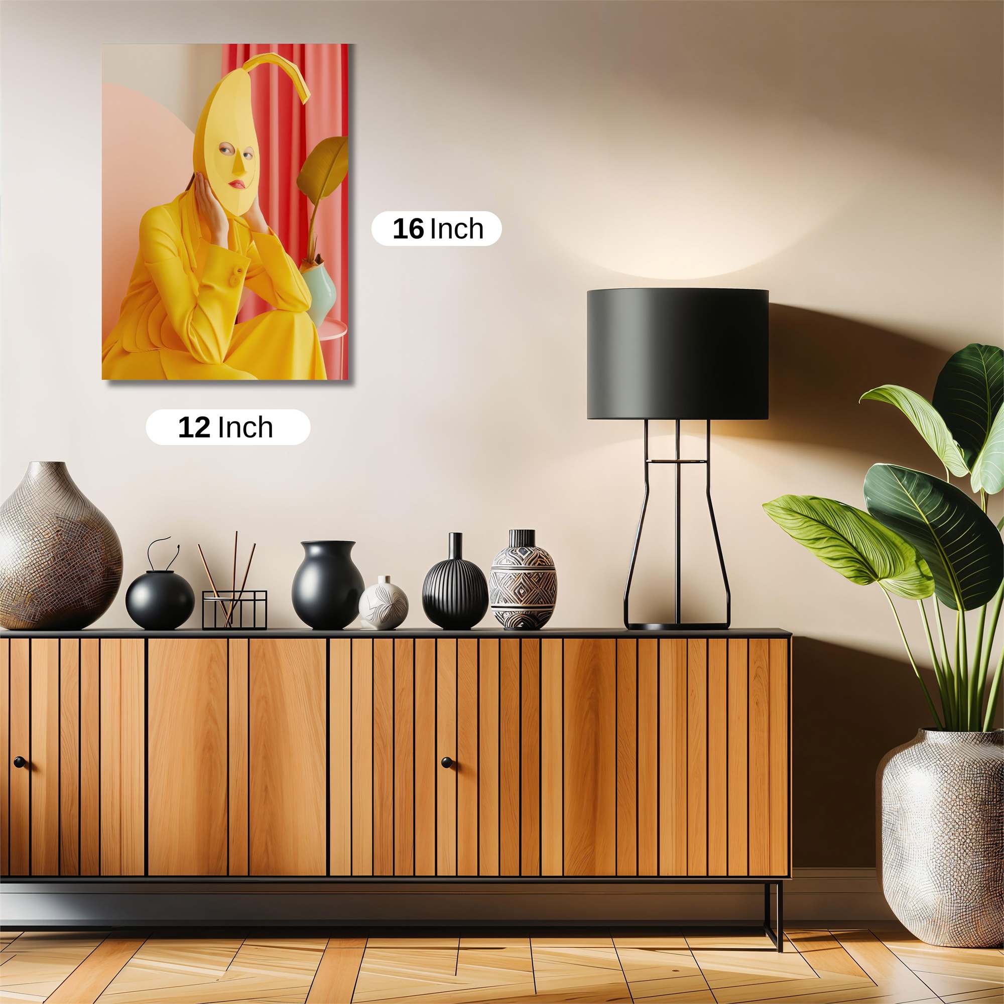 Banana Melancholy Safe Wall Magnetic / M