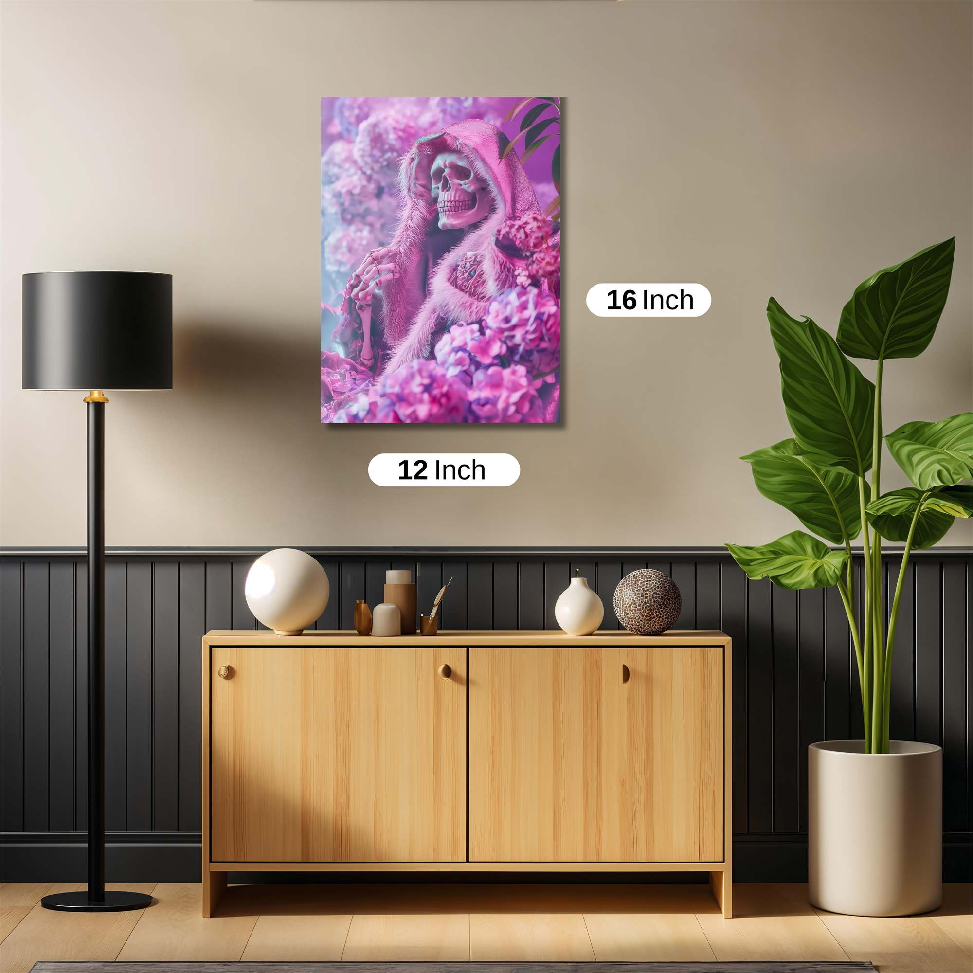 Skeleton Serenity Safe Wall Magnetic / M