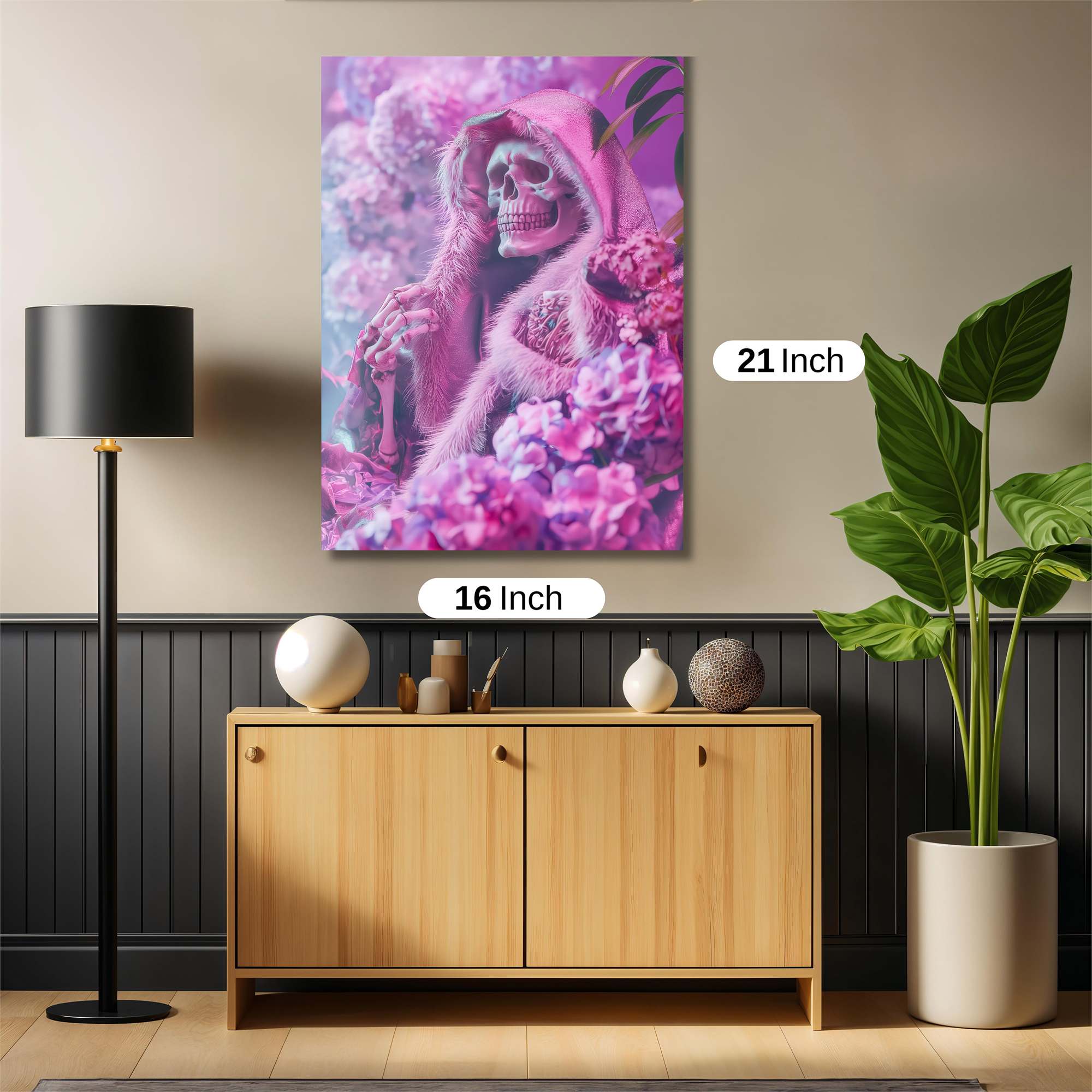 Skeleton Serenity Safe Wall Magnetic / M