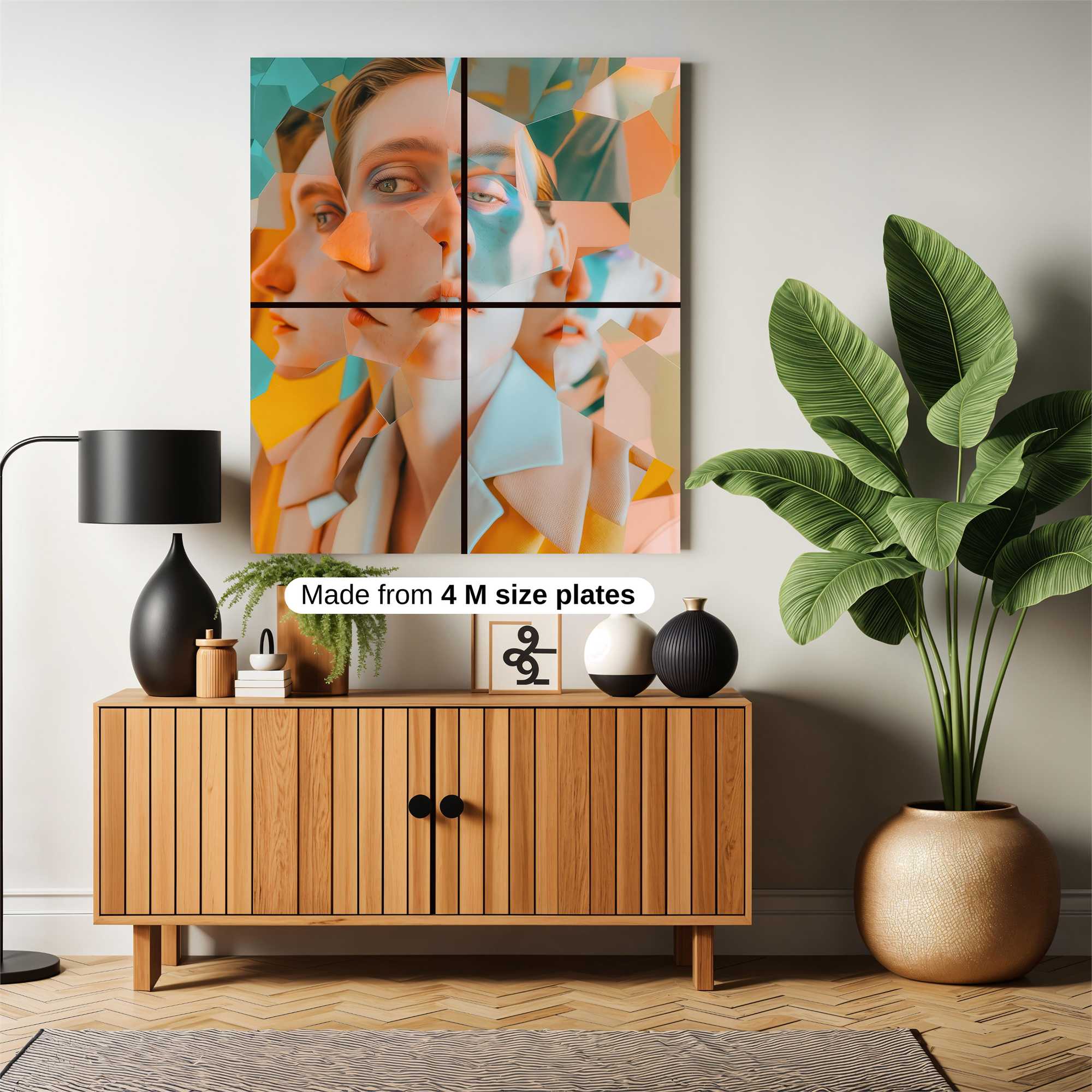 Cubist Dream Safe Wall Magnetic / M