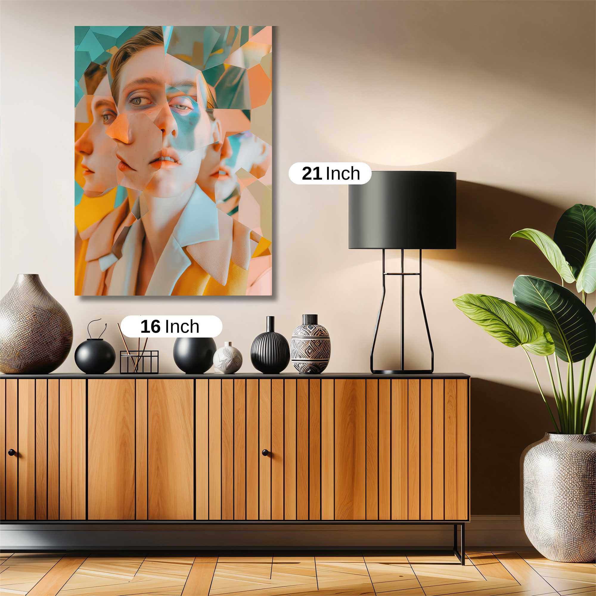 Cubist Dream Safe Wall Magnetic / M
