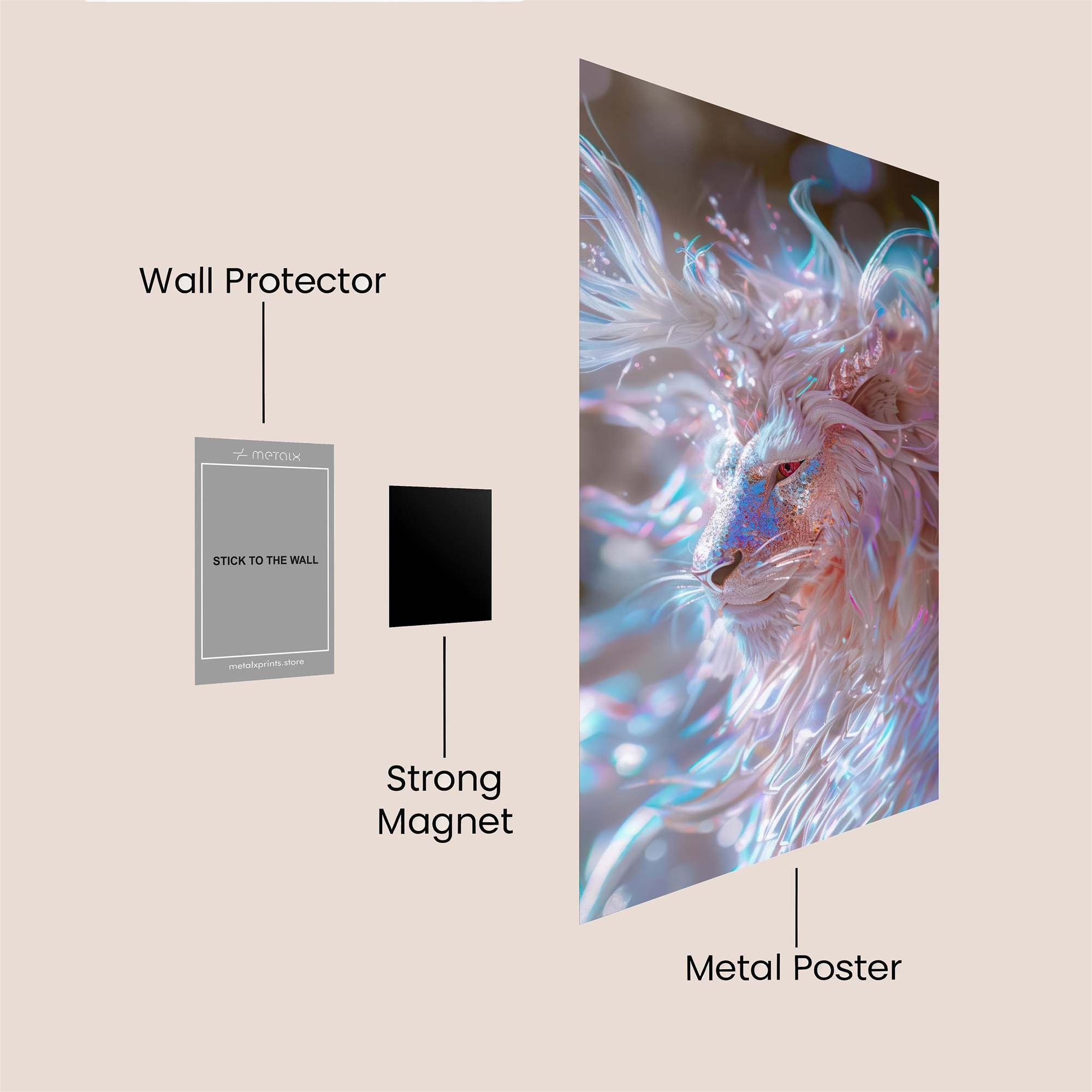 LionDream Safe Wall Magnetic / M