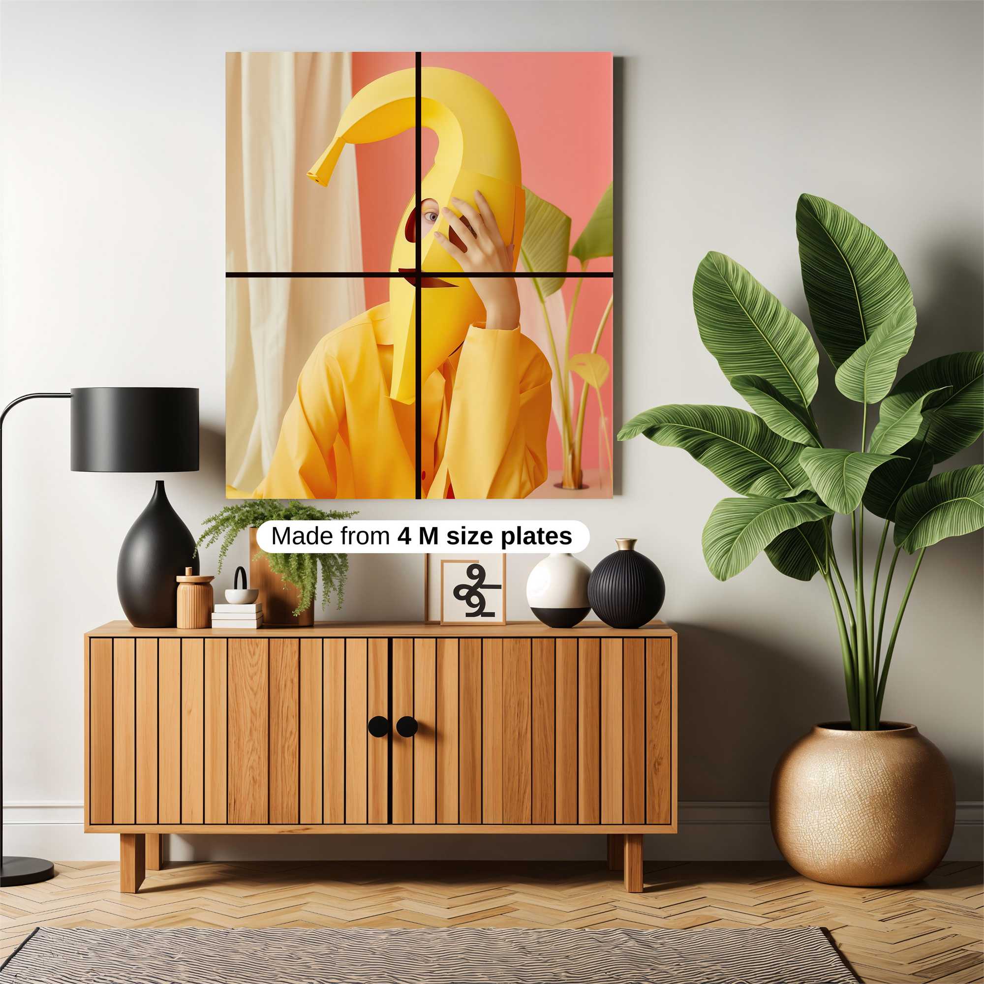 Banana Bliss Safe Wall Magnetic / M