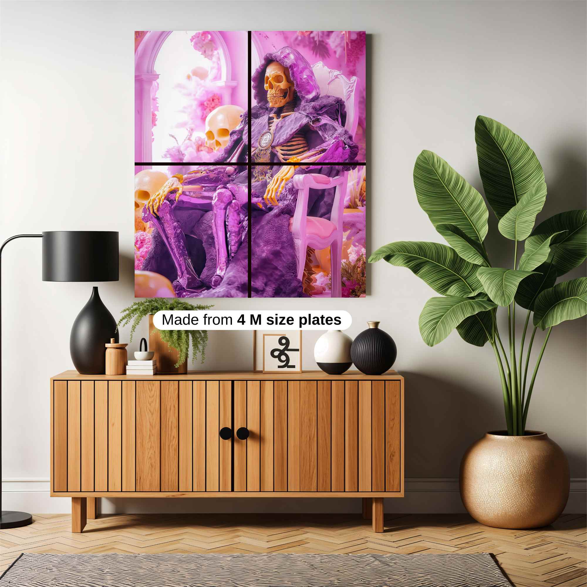 Skeleton Serenity Safe Wall Magnetic / M
