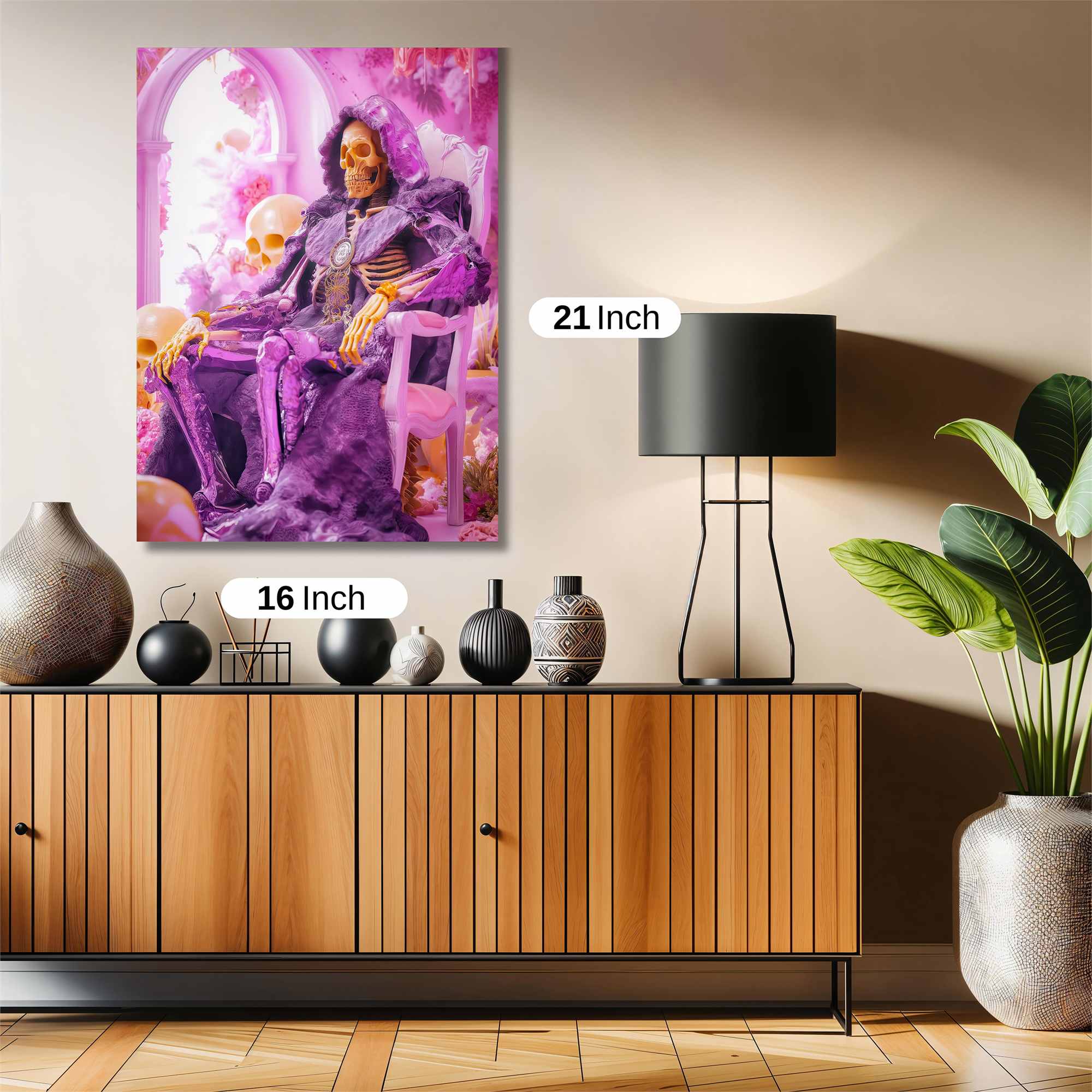 Skeleton Serenity Safe Wall Magnetic / M