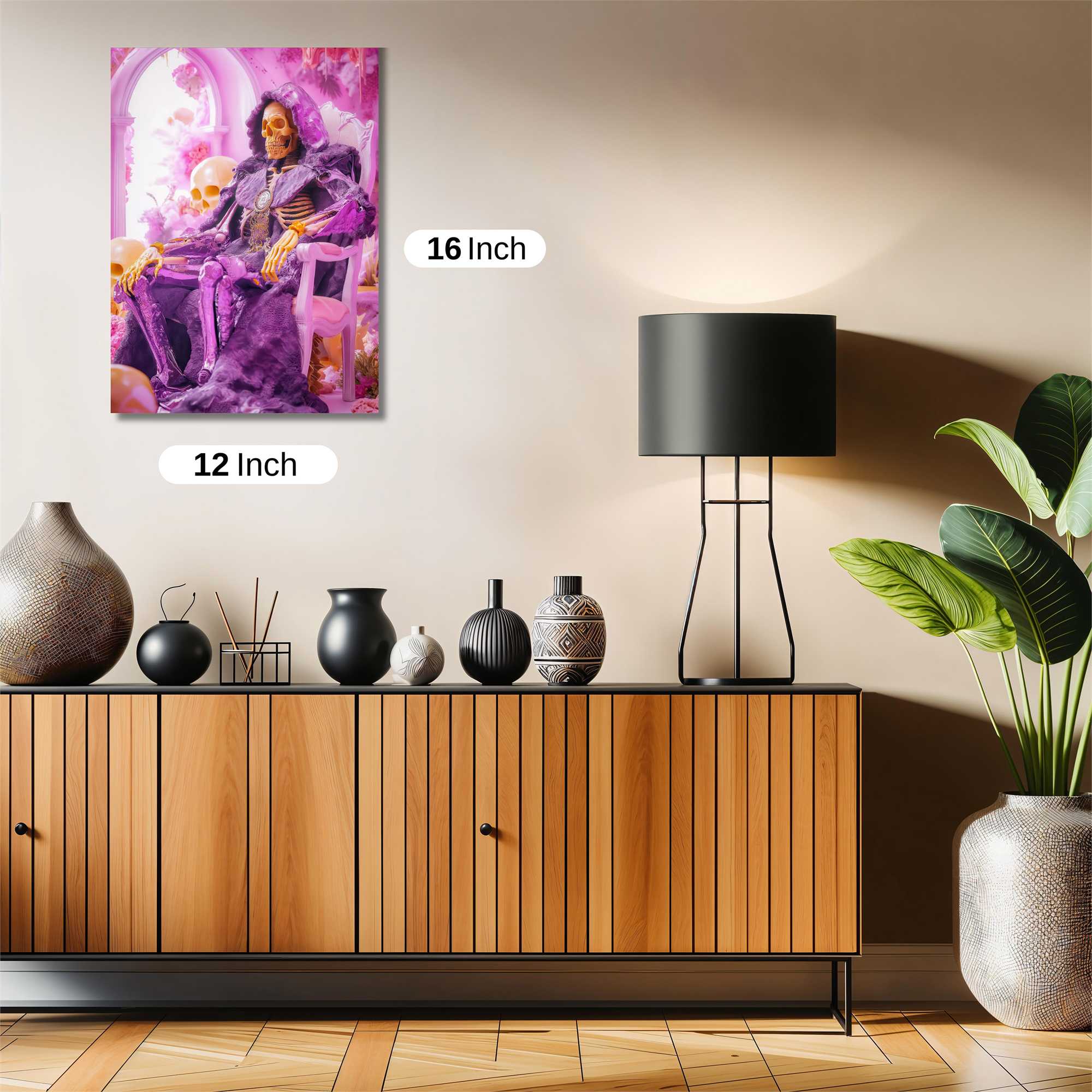 Skeleton Serenity Safe Wall Magnetic / M