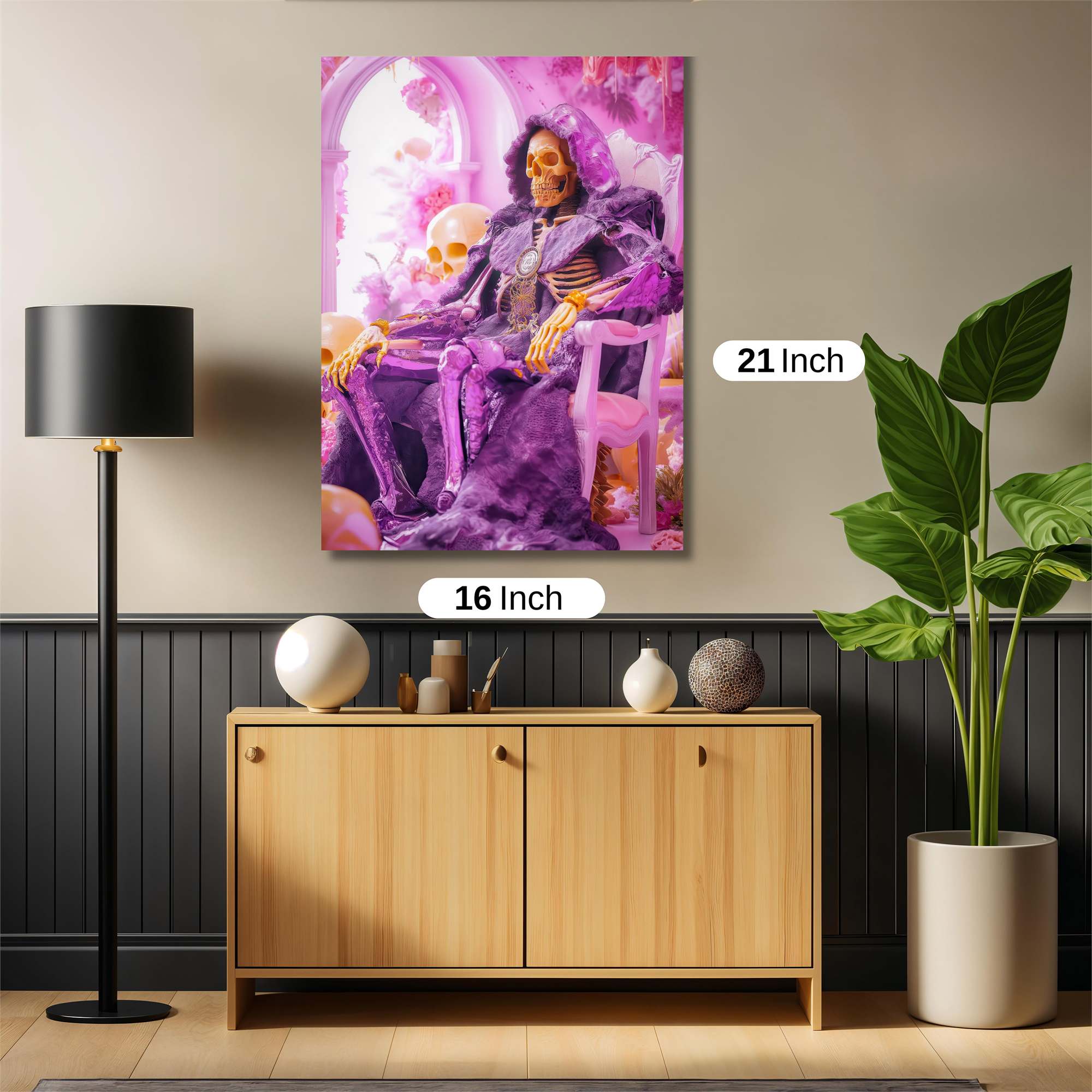 Skeleton Serenity Safe Wall Magnetic / M