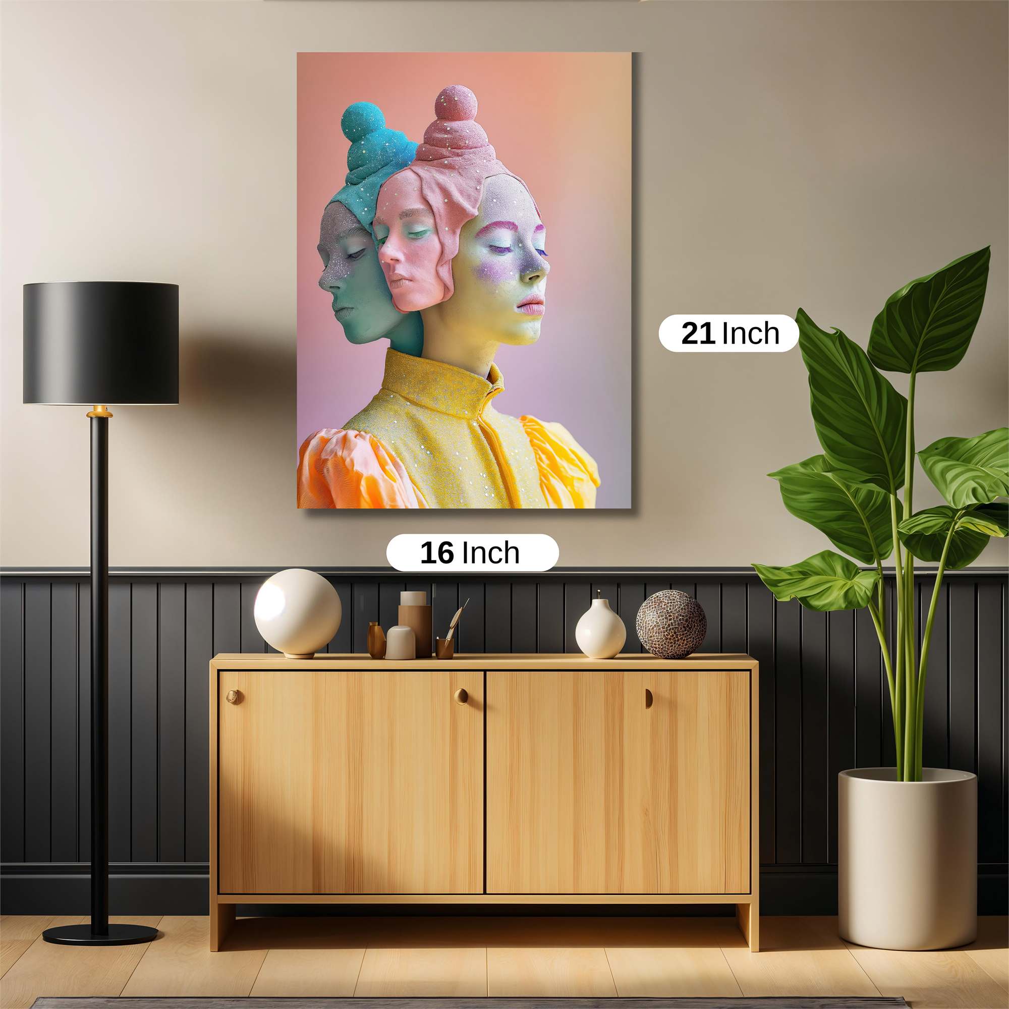 Dreamscape Serenity Safe Wall Magnetic / M